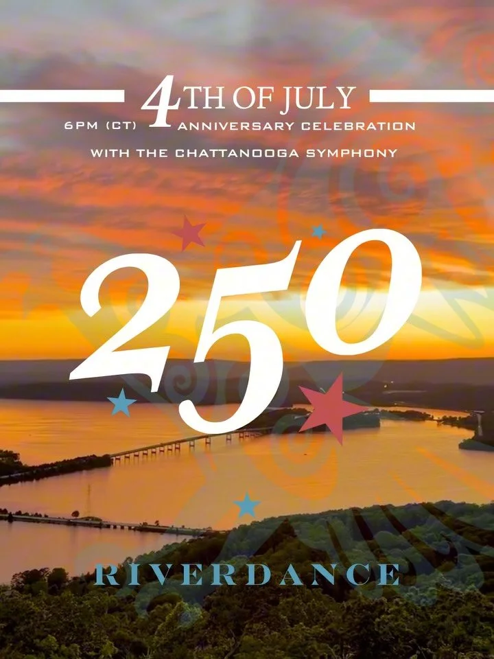 Light up your 4th of July at Riverdance 🎶🎇

Enjoy a taste of the south BBQ buffet with a live performance from the Chattanooga Symphony &amp; Opera as the evening unfolds.

The night also features a special on-site tribute from the National Medal o