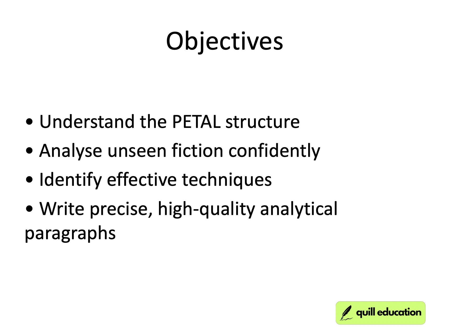 gcse English workshop lesson 2