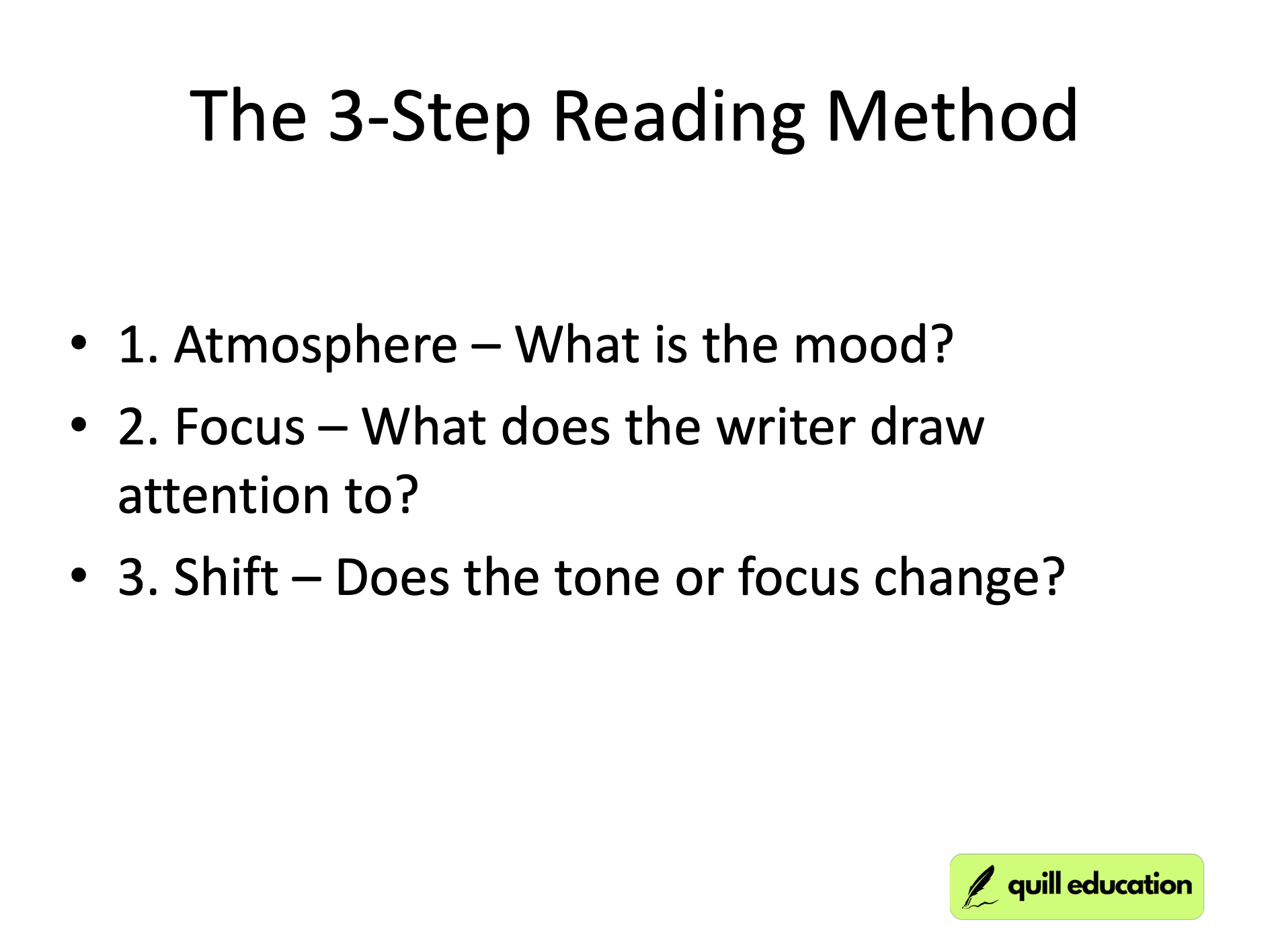 gcse English workshop lesson 3