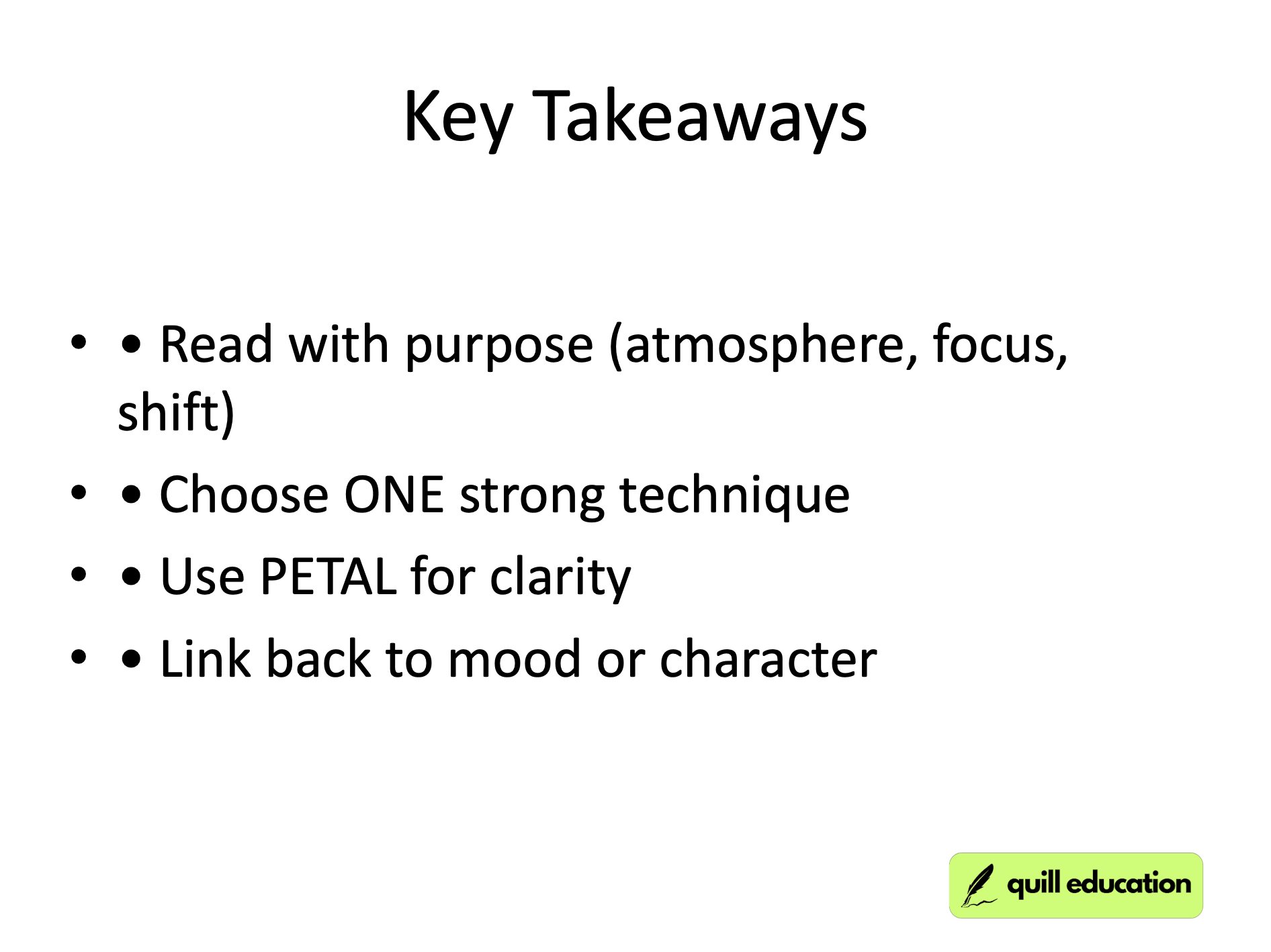 gcse English workshop lesson 9