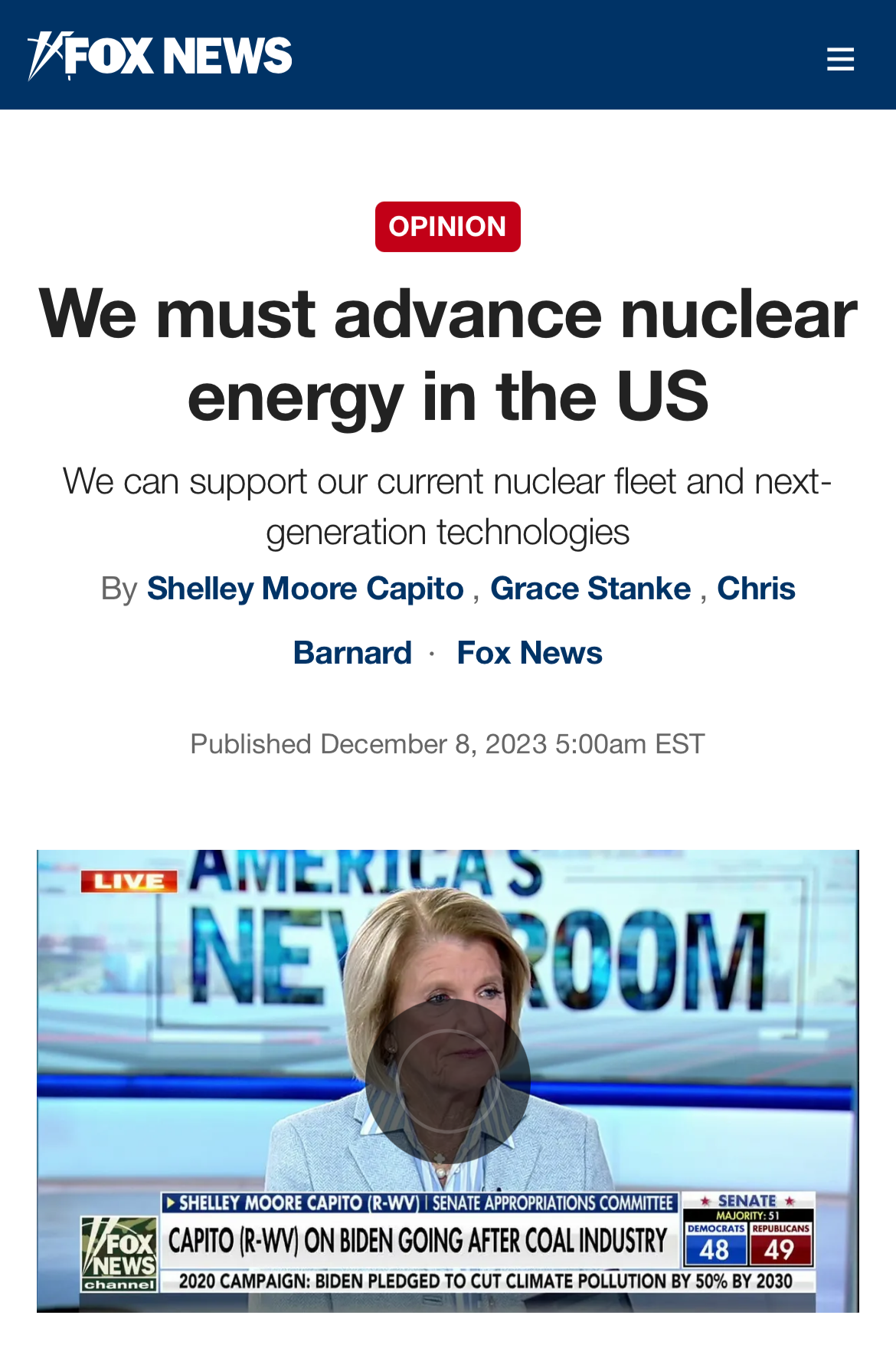 American Conservation Coalition (ACC) President Chris Barnard speaks into a microphone during a presentation or speech.