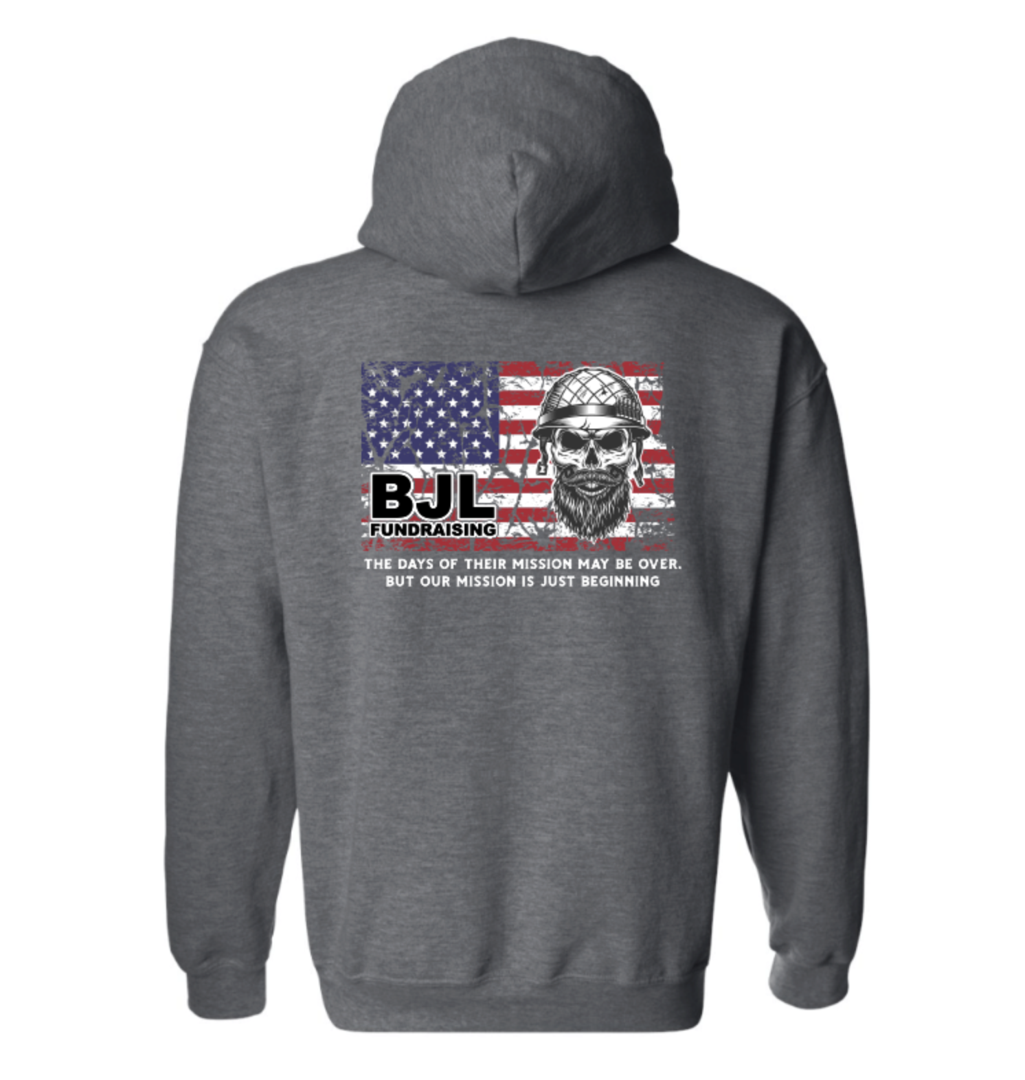 BJL Bearded Skull Hooded Sweatshirt- Click to Shop!