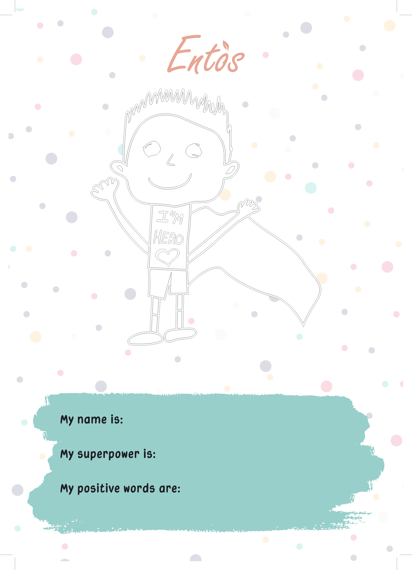 Activity sheets