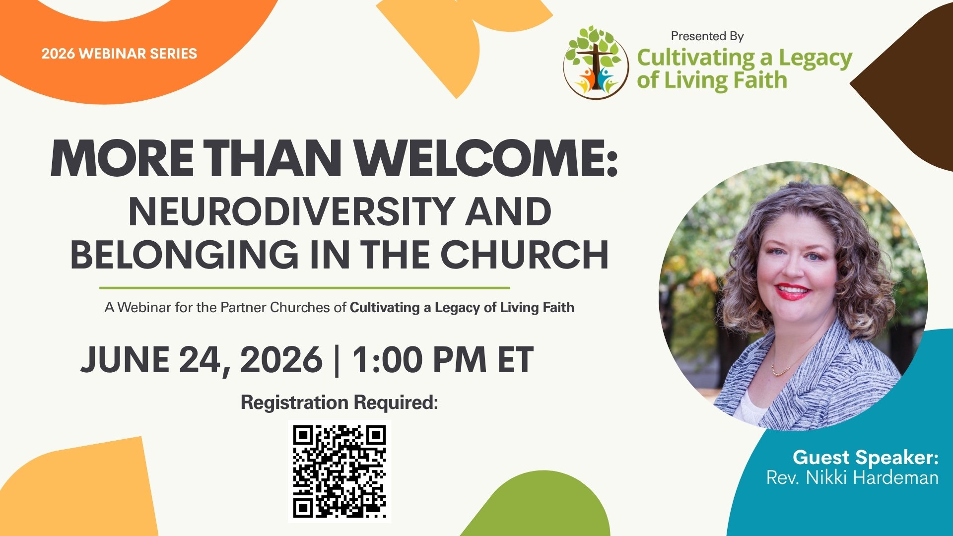 Webinar: More Than Welcome: Neurodiversity and Belonging in the Church