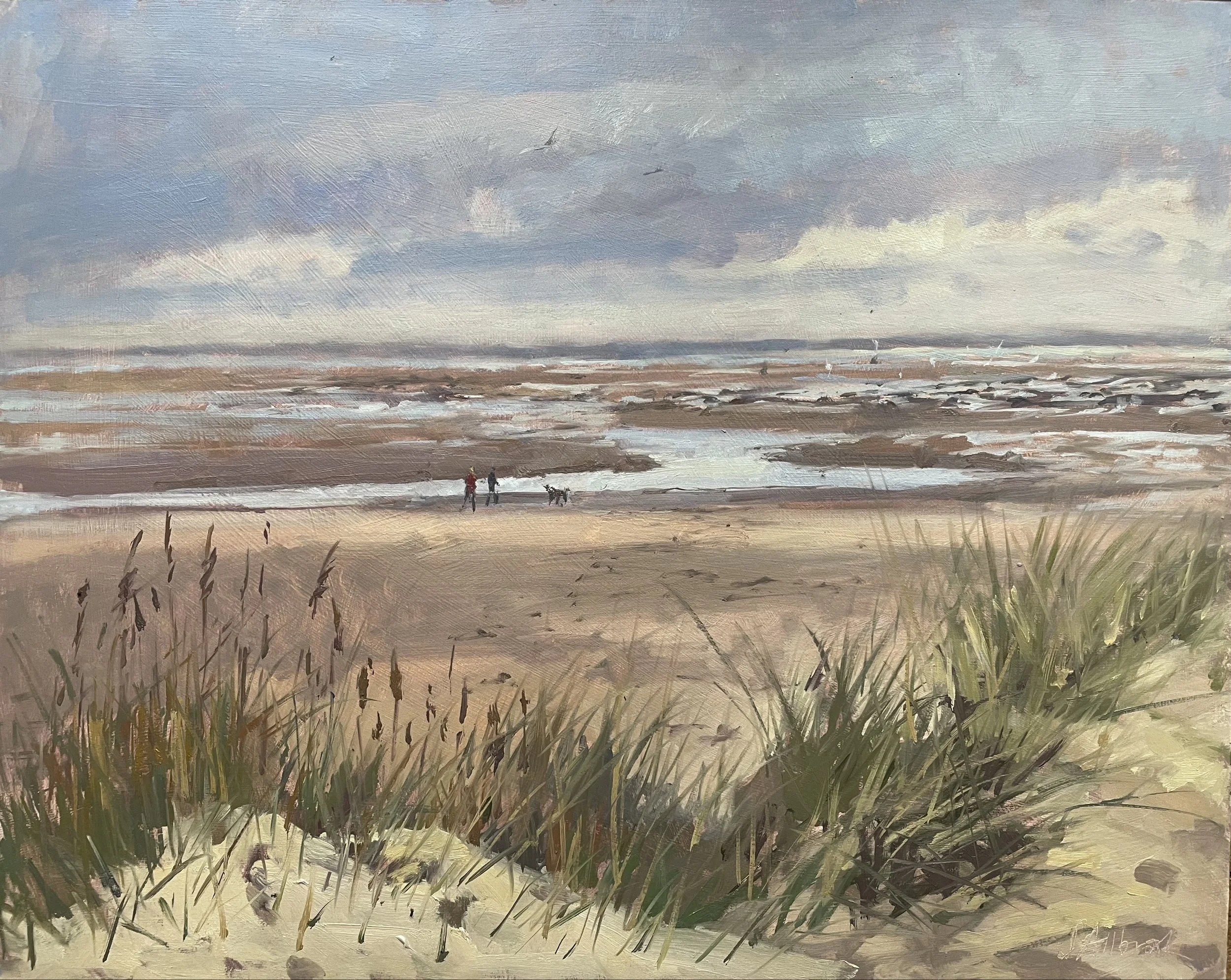 Brancaster Beach from the dunes