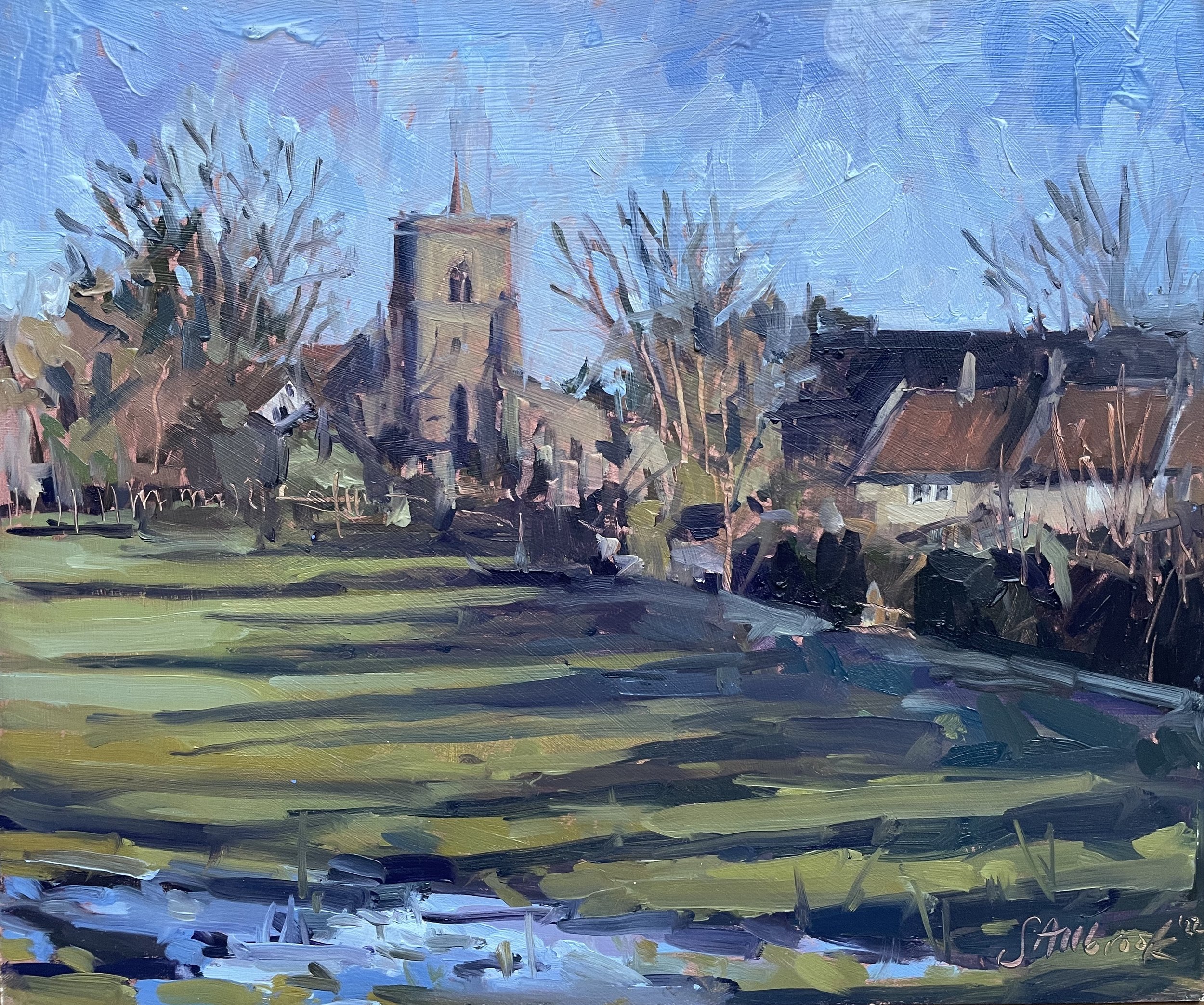 Fen Ditton Church, Winter Morning
SOLD