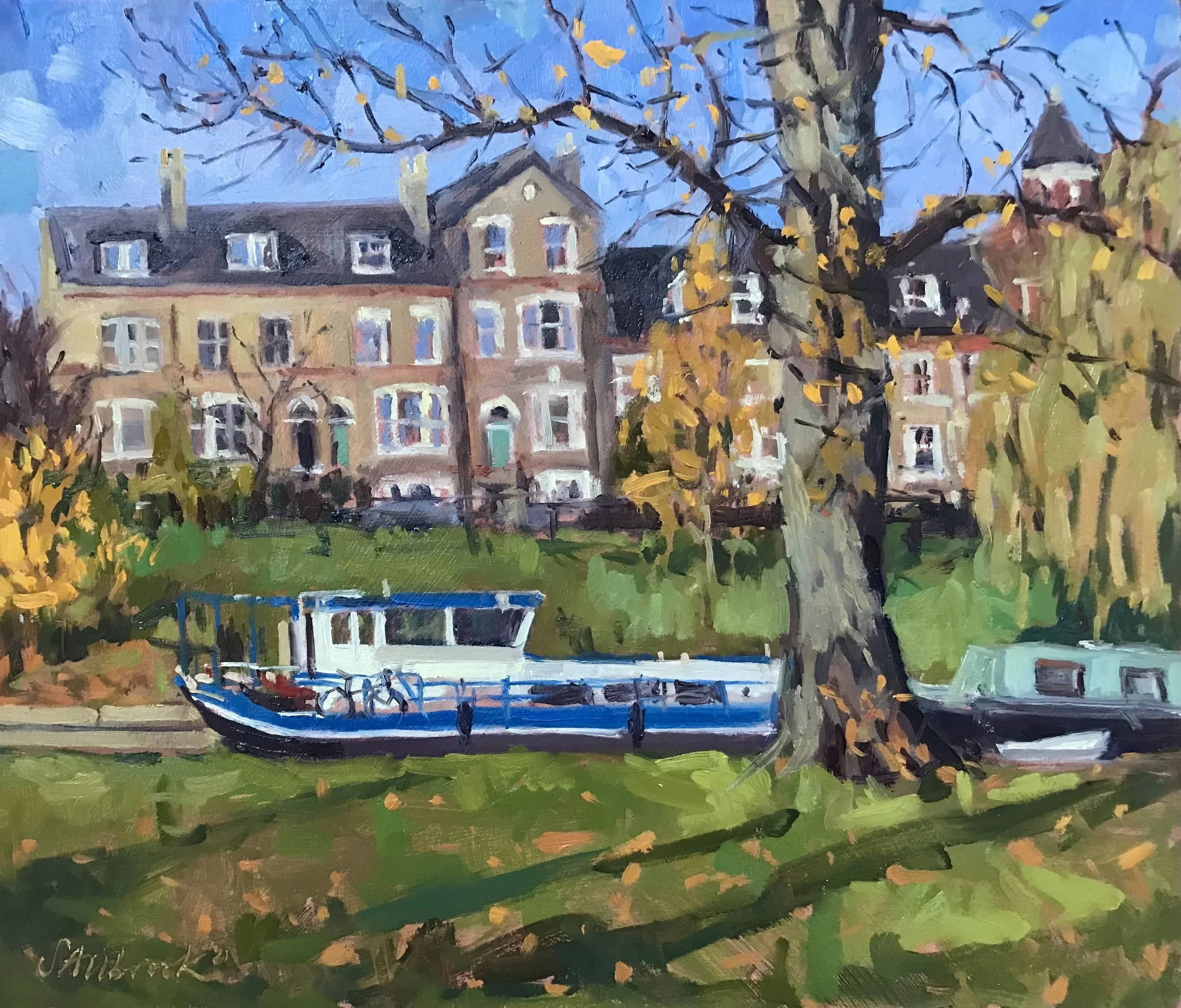 Blue Boat, Jesus Green
SOLD