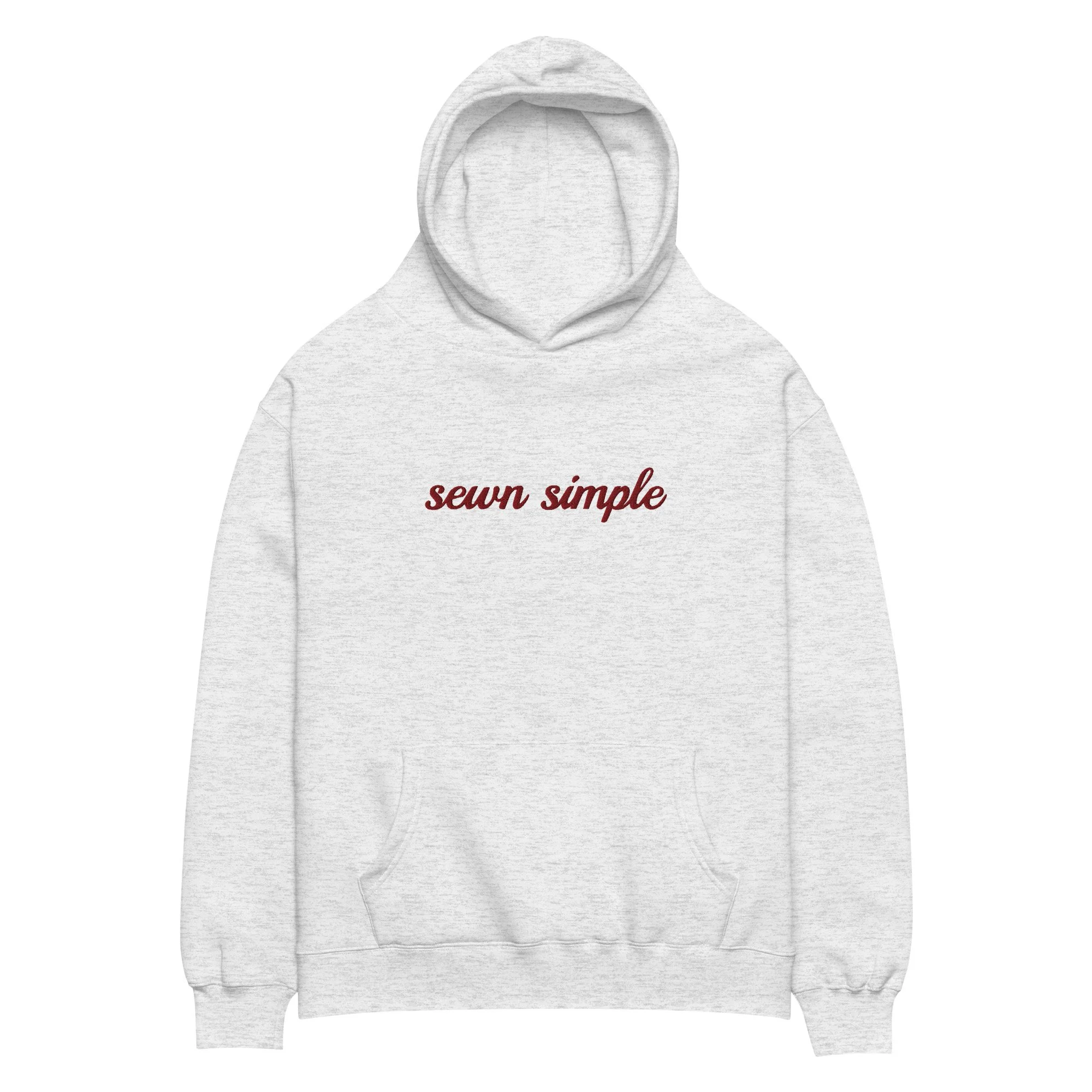 Unisex oversized hoodie