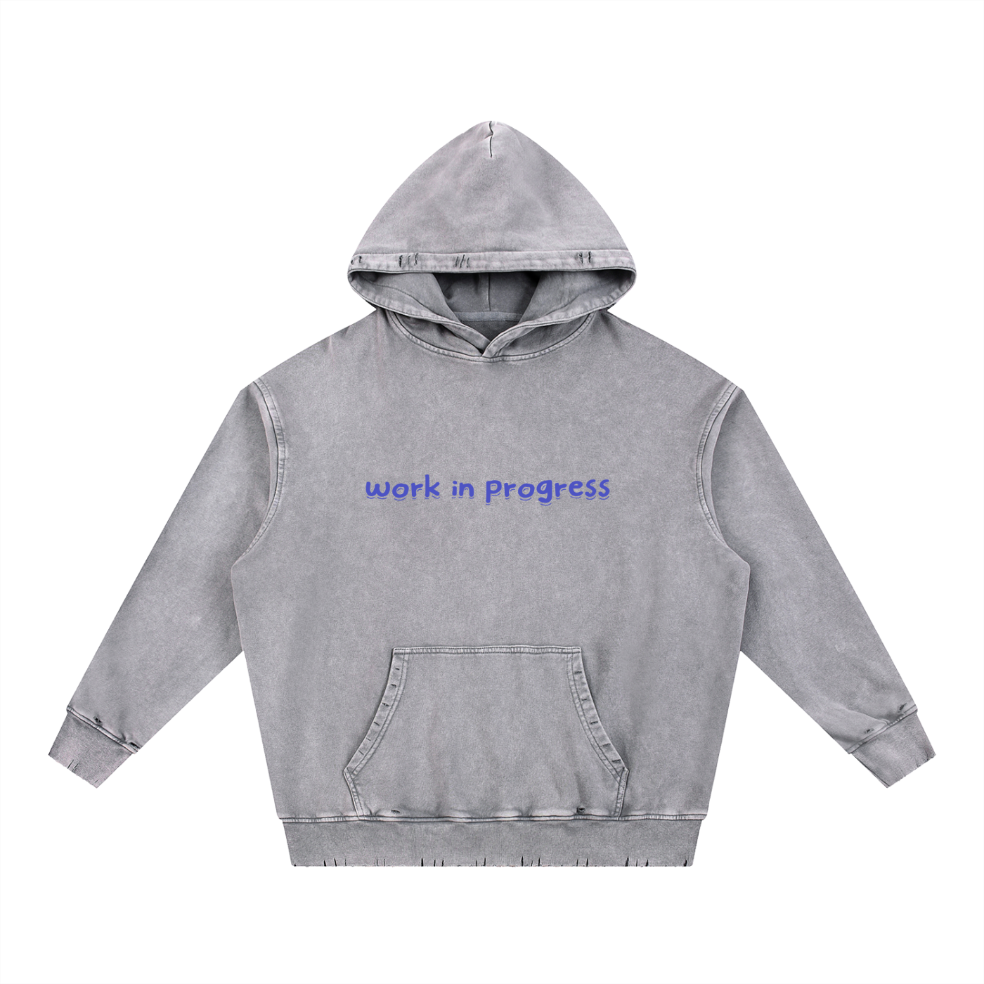 Girls washed hoodie (matching set)