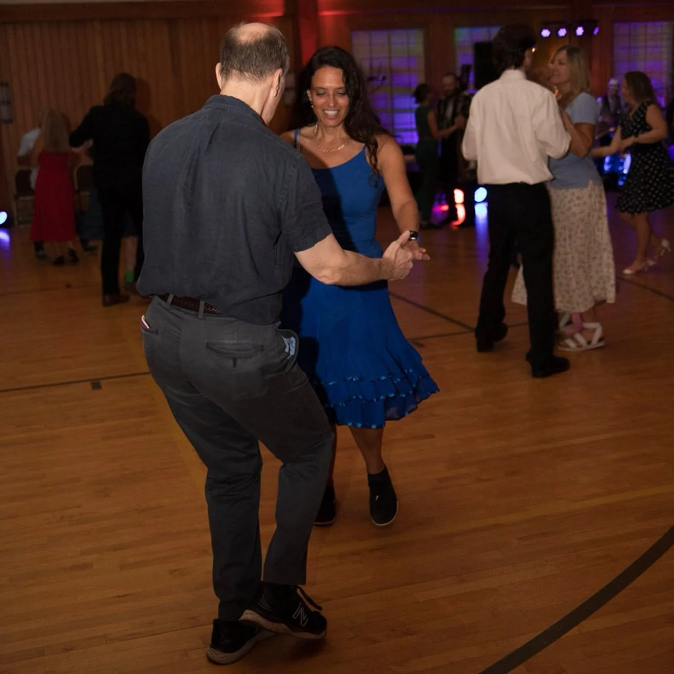 Need a #dancelesson?  We offer a dance lesson before each #BainbridgeSwingDance.  Each month we teach the basic footwork for the #Jitterbug aka #EastCoastSwing, plus a new #dancemove.  You do not need a dance partner to participate.  This is a group 