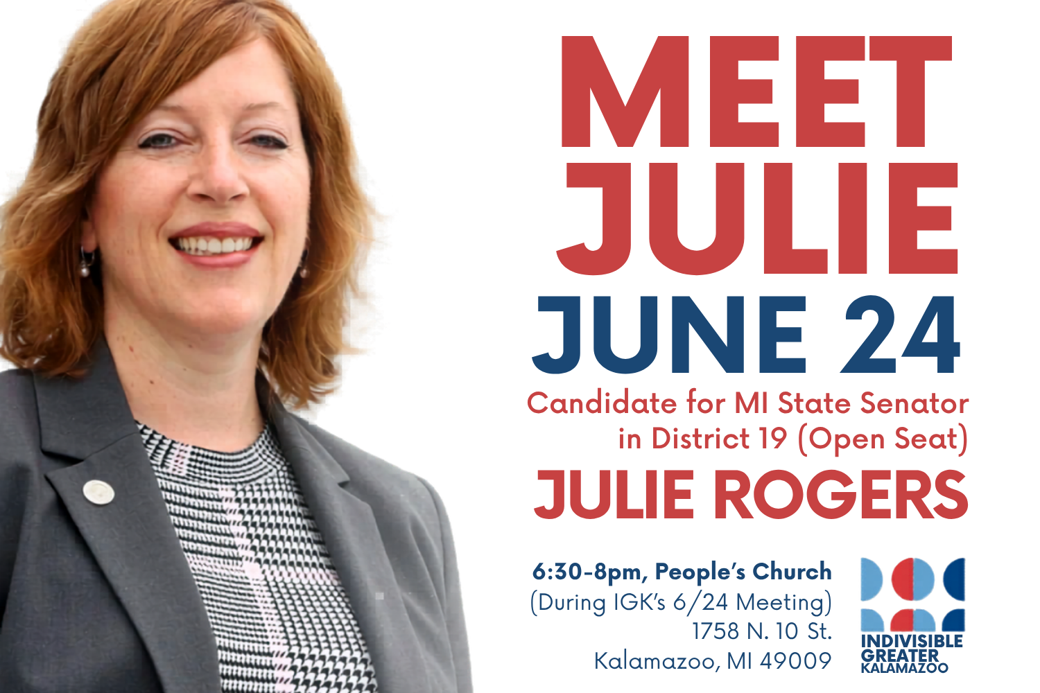 Candidate Forum with Julie Rogers