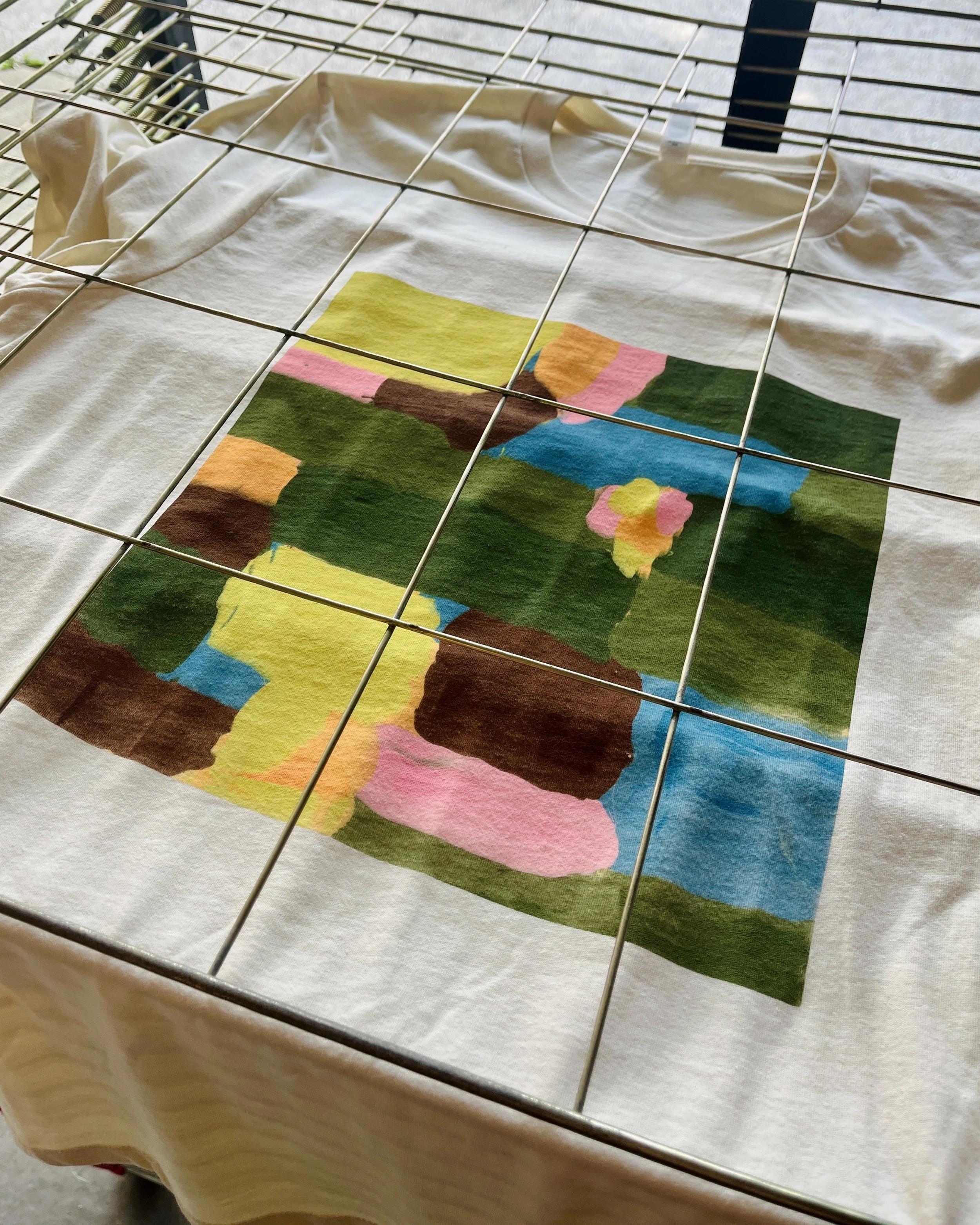 Garage Talk: Mono-Printing T-Shirts