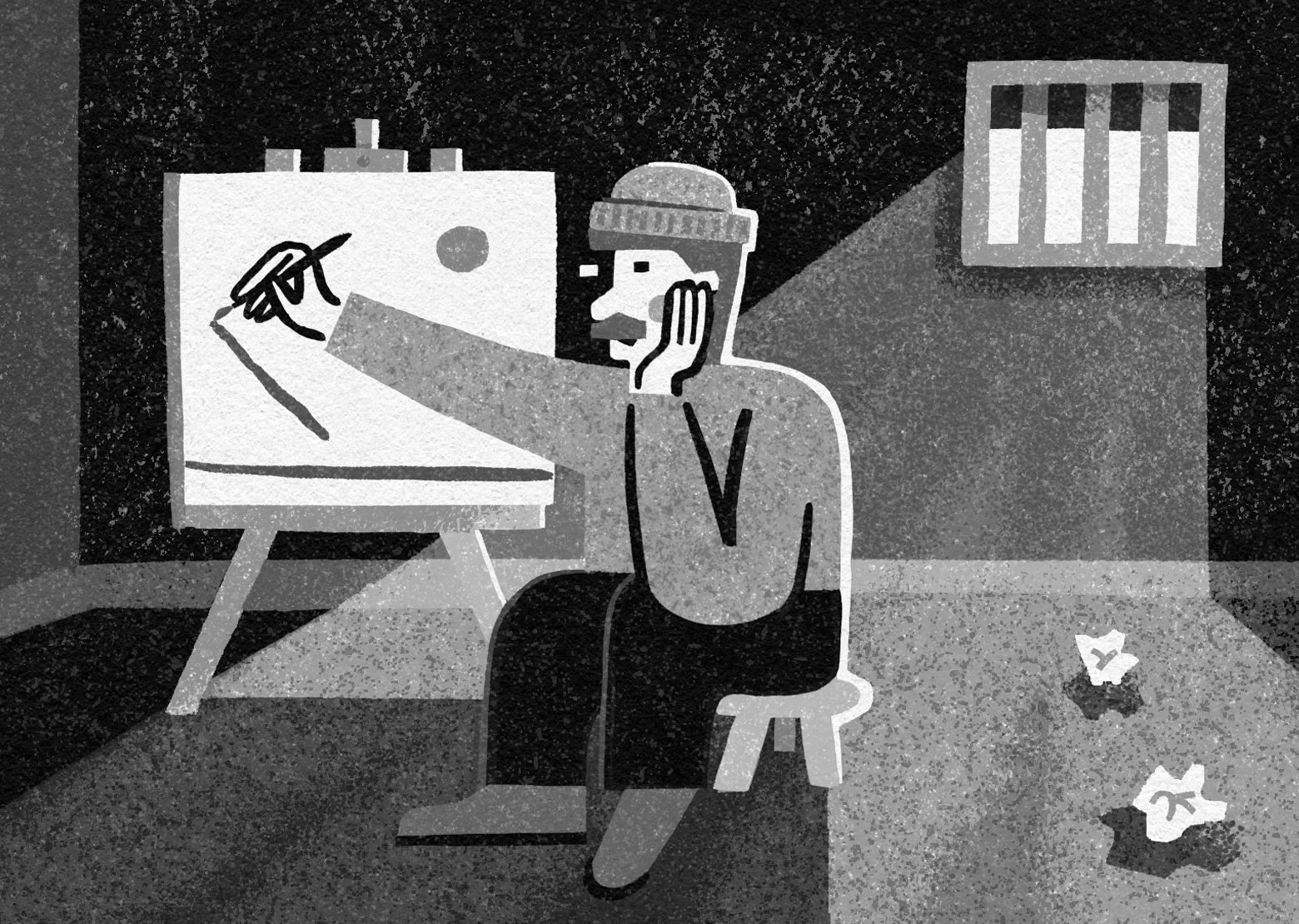 "Feeling artistically trapped or free to create depends on one's perspective." / The Literary Review of Canada / AD Kyle Wyatt