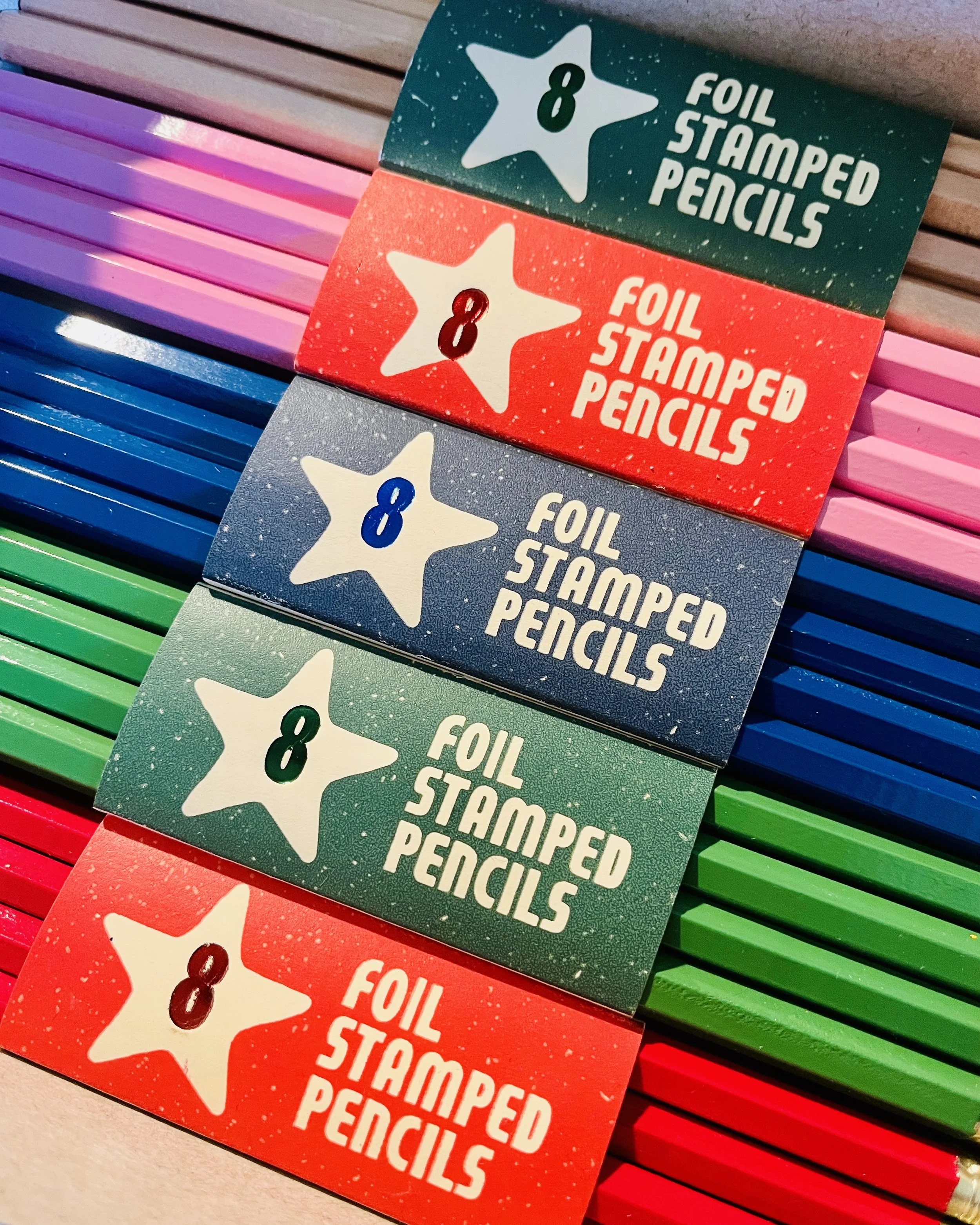 Custom Pencils (1 Line, 1 Side)