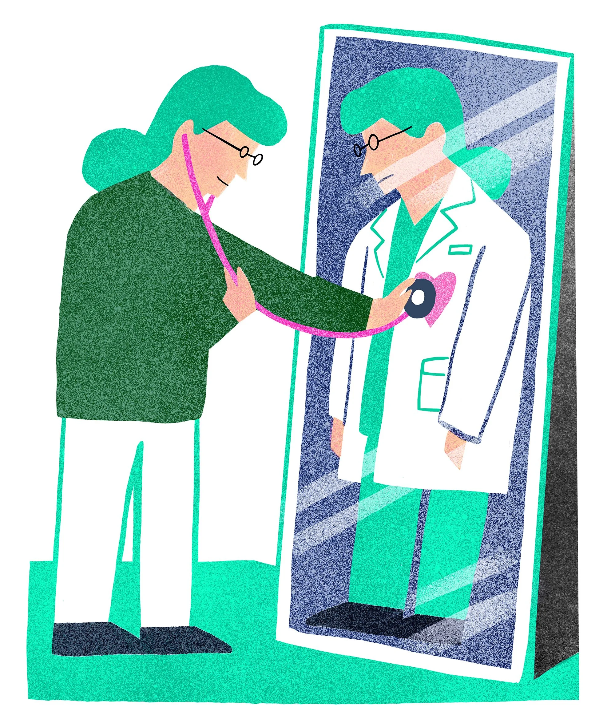 "Compassion Fatigue." / The Globe & Mail / AD Bryan Gee