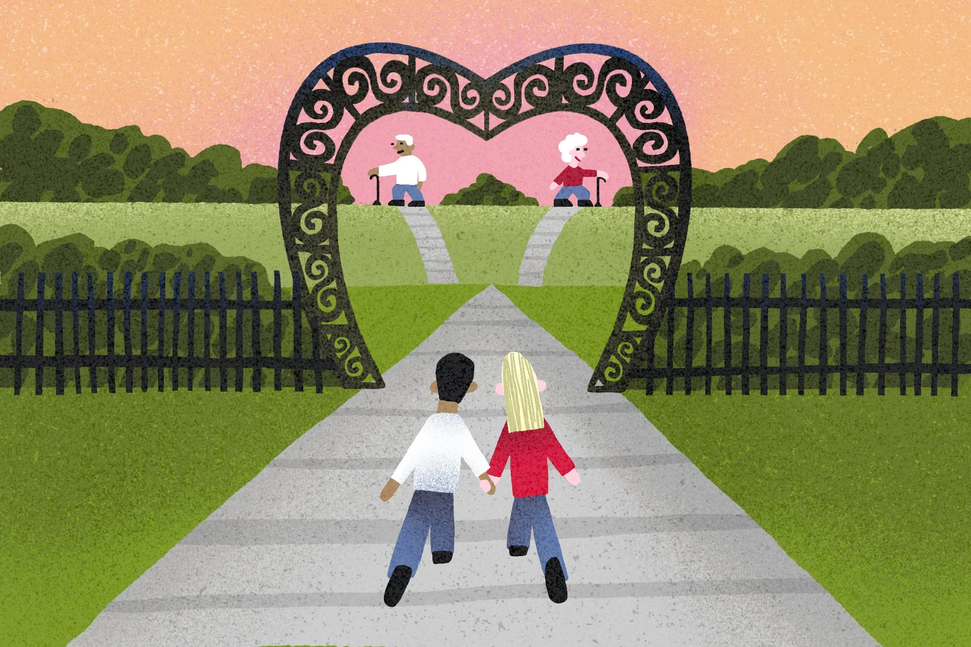 "The Astonishing Rise of Grey Divorce." / Vox Media / AD Paige Vickers