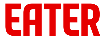 Text saying 'EATER' in bold red letters.