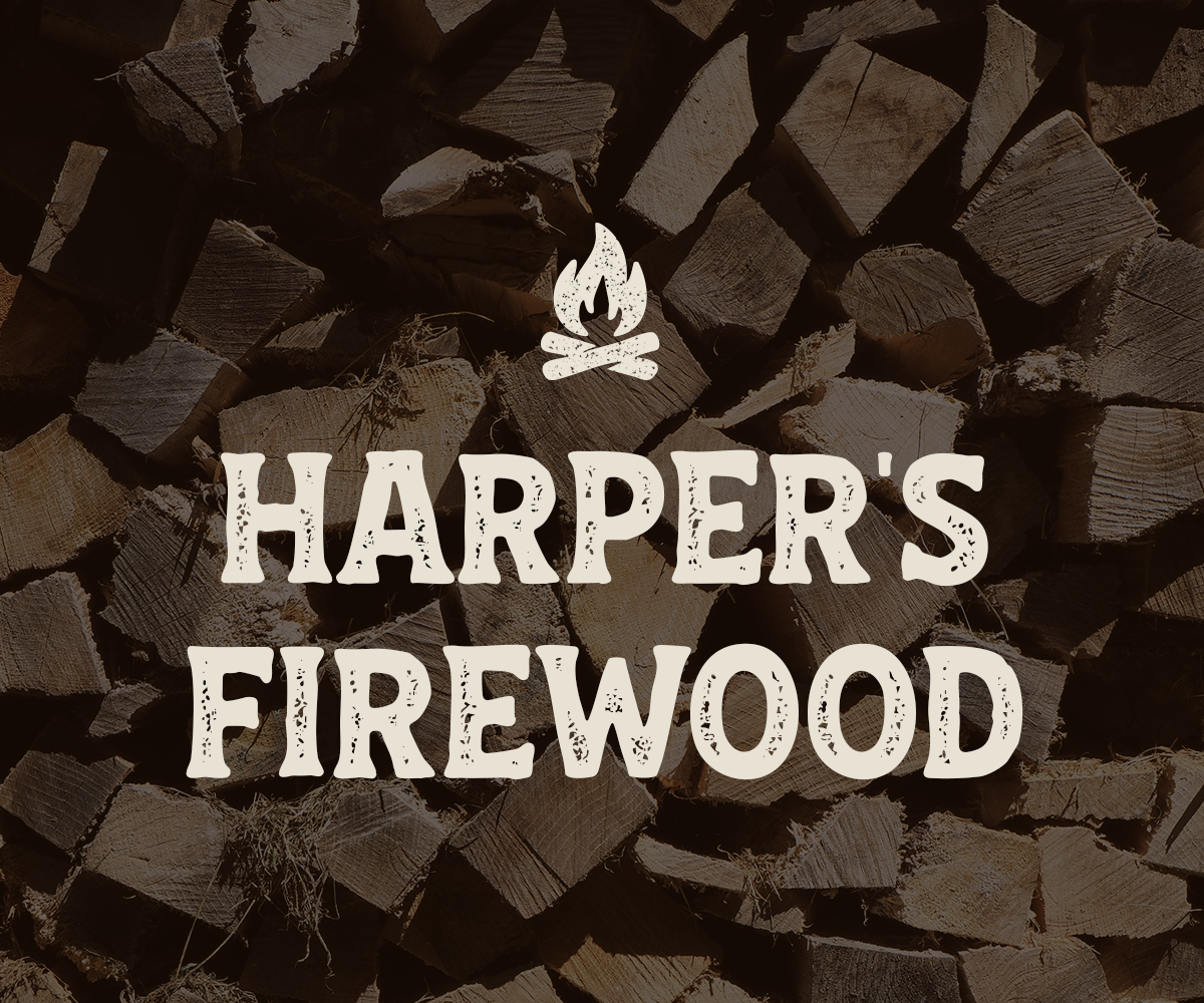 Harper's Firewood - Site Design + Branding
