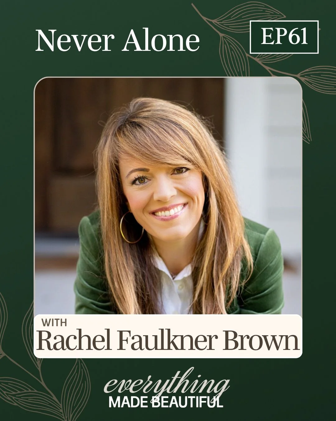 I met Rachel Faulkner Brown on a sidewalk at a retreat about 25 years ago. She casually told me she'd been widowed twice before the age of 31&hellip; but the woman standing in front of me was FULL of joy. It was really indescribable.⁠
⁠
But that joy 