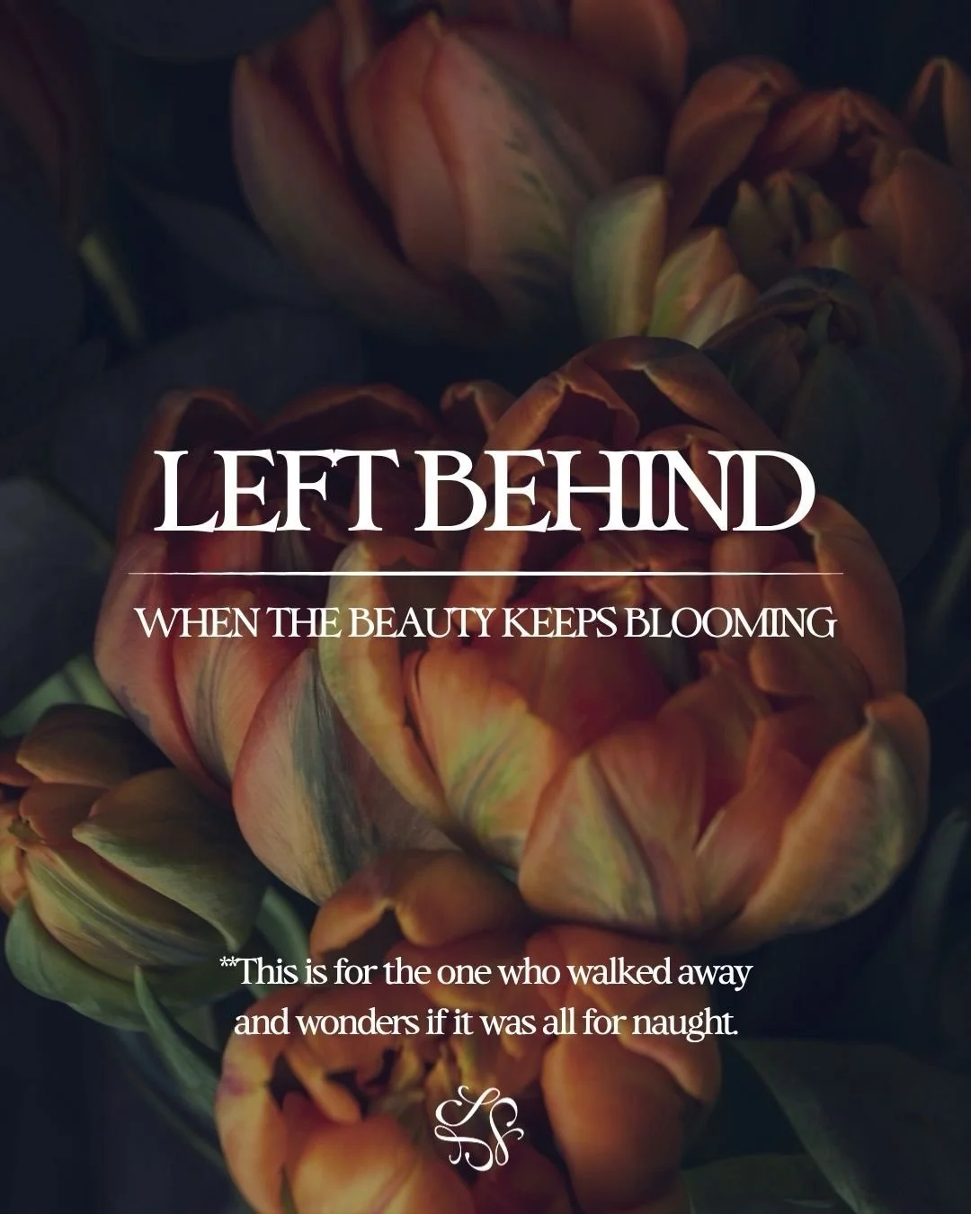 I&rsquo;ve talked to more than one person lately who has wondered if any of it mattered&hellip; their previous season or job or investment. Was it all for nothing?

And God is so kind to use the seasons he&rsquo;s created to remind us of what&rsquo;s