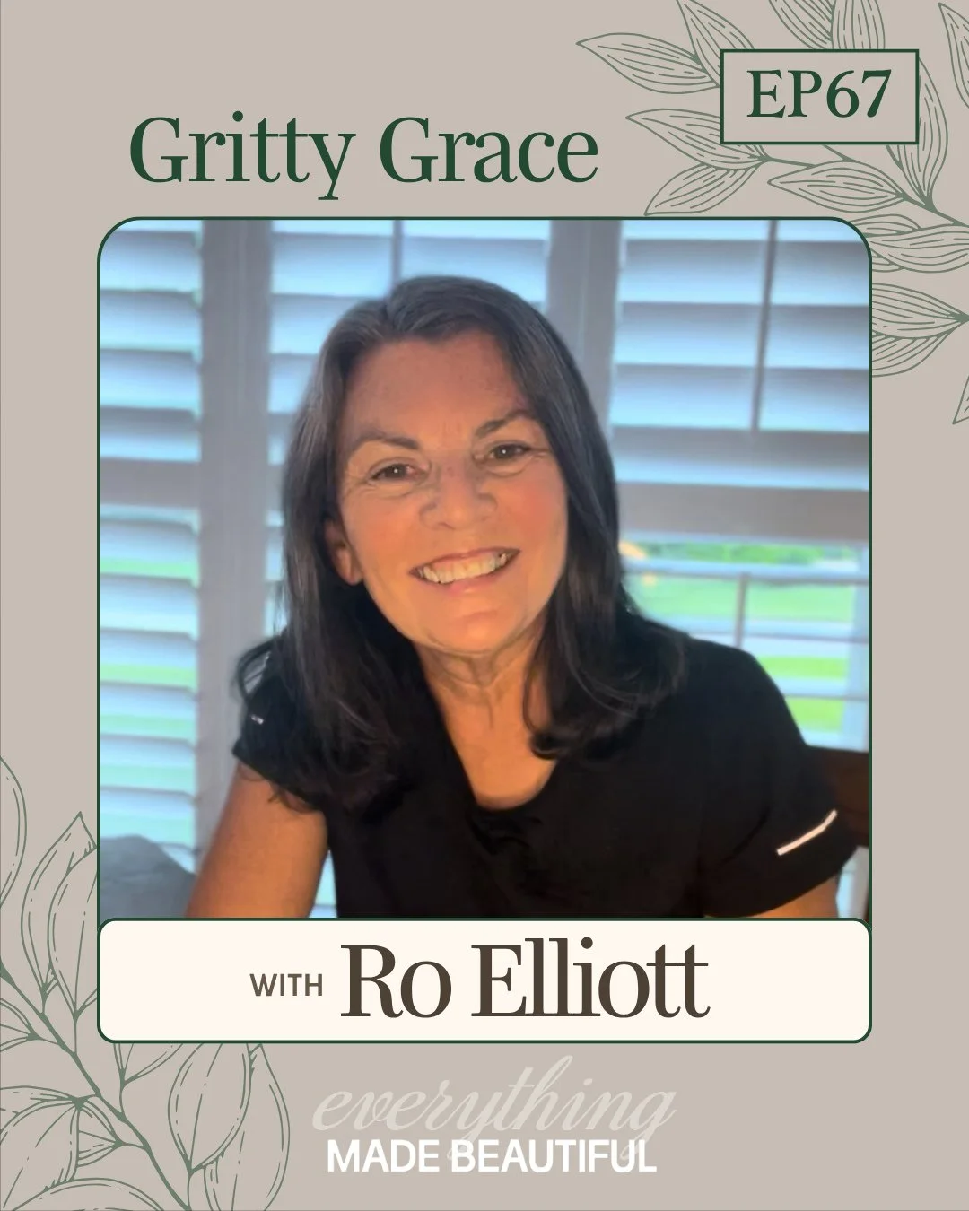 She was standing on a street, shoulders slumped, staring at the ground. Shards of glass everywhere&hellip; total brokenness. That's the first picture Ro Elliott carried in her mind's eye for years.⁠
⁠
The second picture? Further down the road. Standi