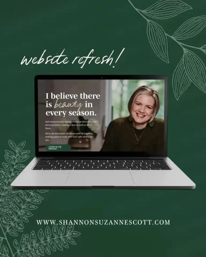 My website got a much-needed facelift! 
 
One of the (many) gifts I&rsquo;ve received through my time at QAVA has been the relationships with our small but mighty team who pour their all into everything we produce. Two of those rock stars, @mckennahy