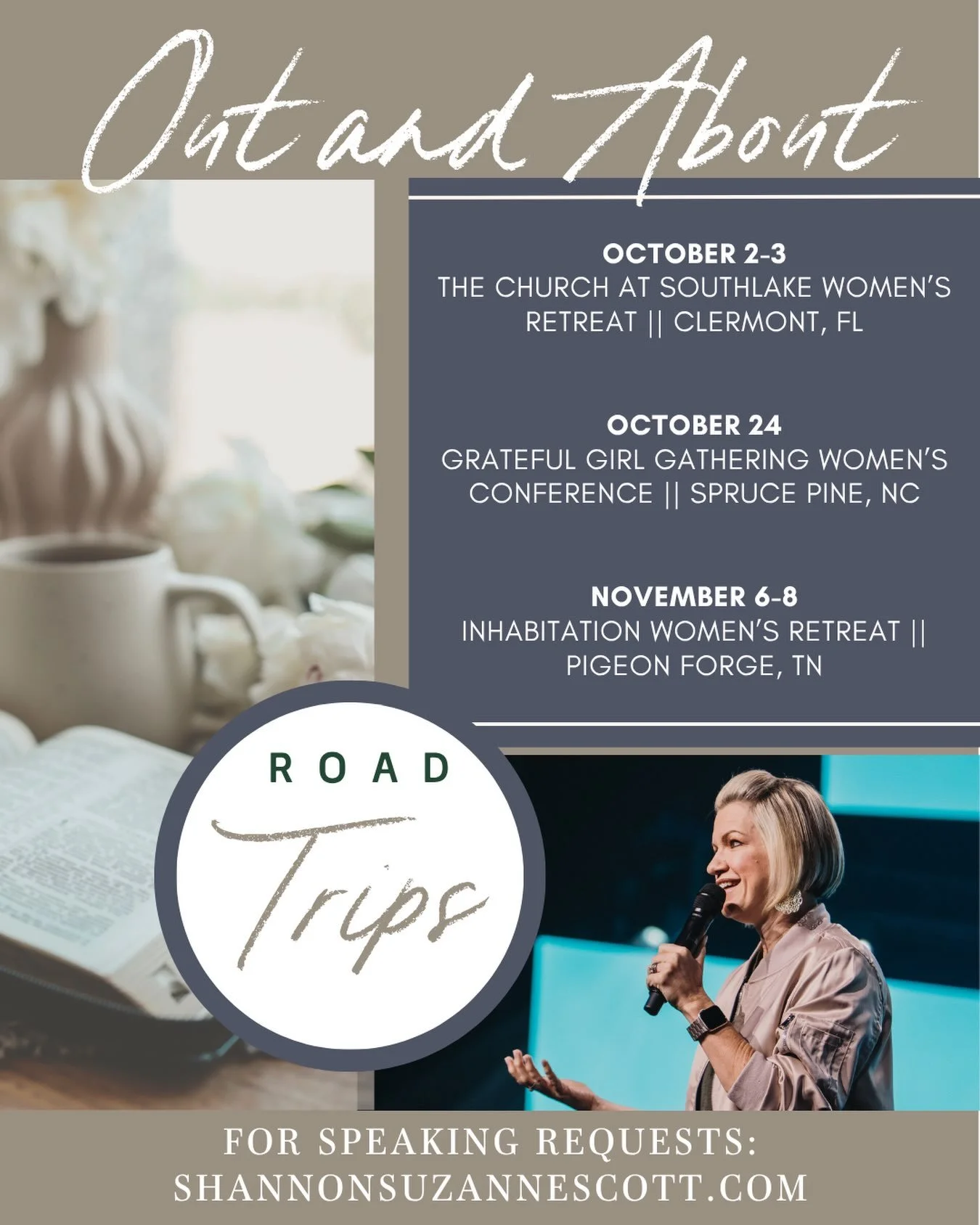 Fall is FULL with all sorts of events and fun times and here are three things I&rsquo;m PUMPED about! I never get tired of being with people who want to go deeper with Jesus. 🫶🏼