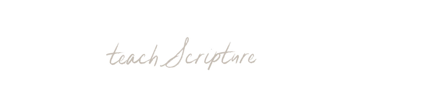 While the work God has given me has changed over the years, it has always been rooted in the same desire: to help the Church teach Scripture with clarity and care.