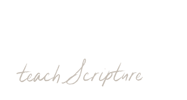 While the work God has given me has changed over the years, it has always been rooted in the same desire: to help the Church teach Scripture with clarity and care.