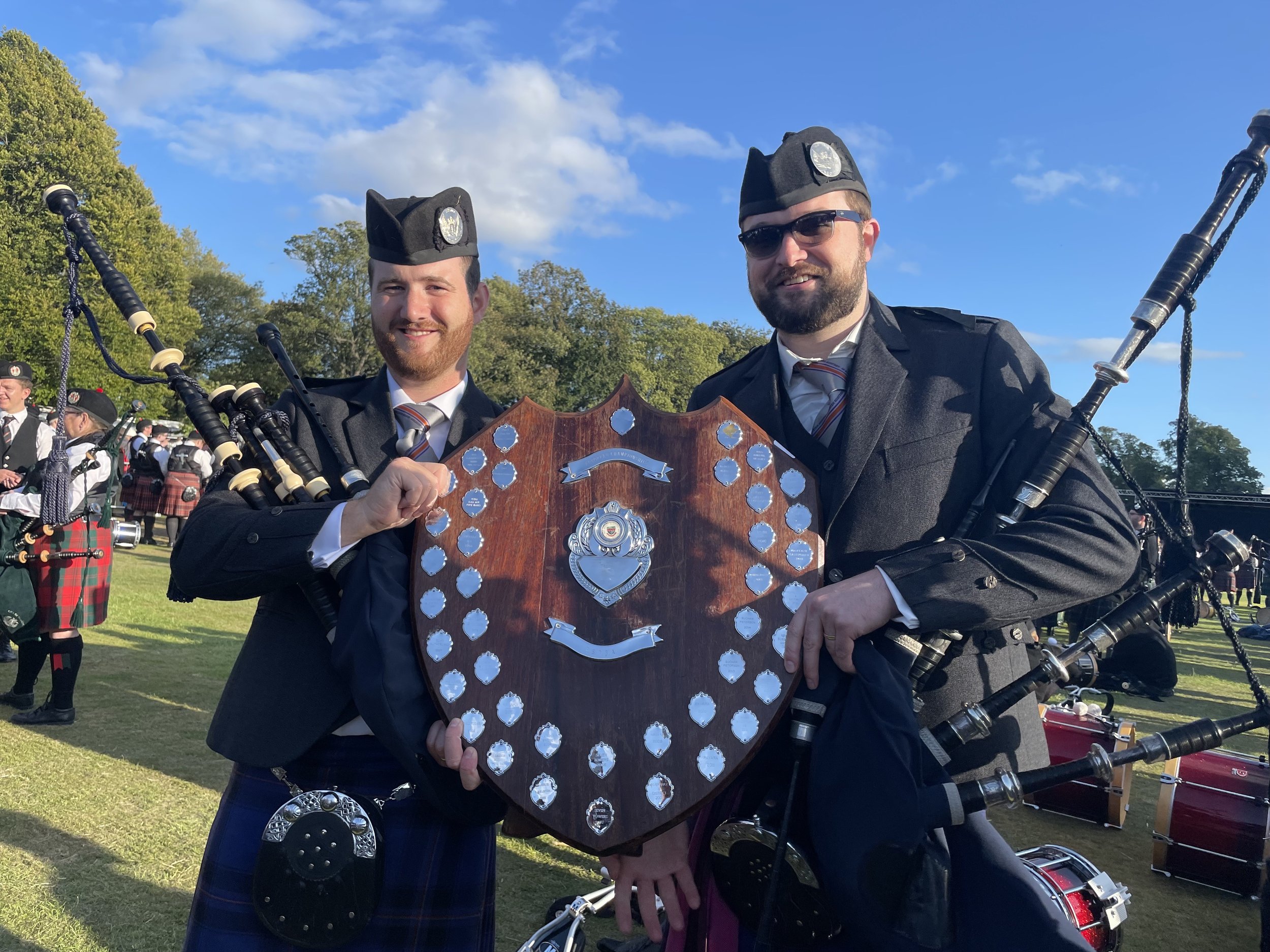 Bagpipe performance -