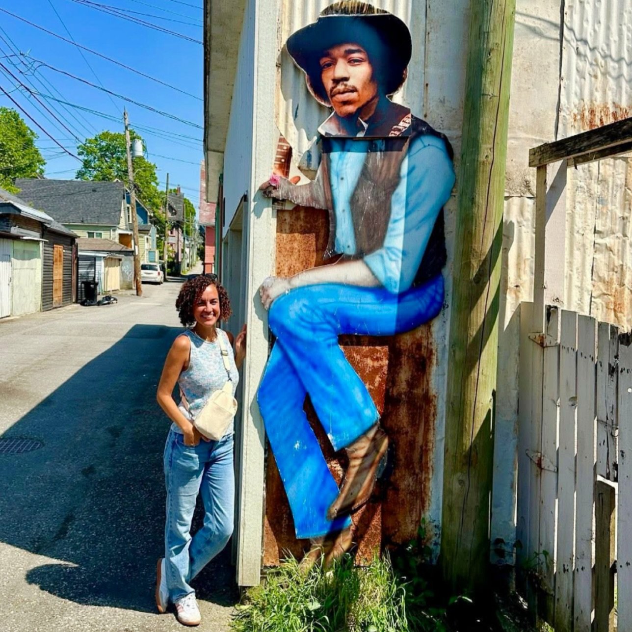 &ldquo;There&rsquo;s a notion that the Black community in Vancouver never existed, but that absence was designed.&rdquo; - my guide Aisha Ismail from @hogans.alley 

Jimi Hendrix may have a cool connection to Vancouver&rsquo;s Black history, but as I