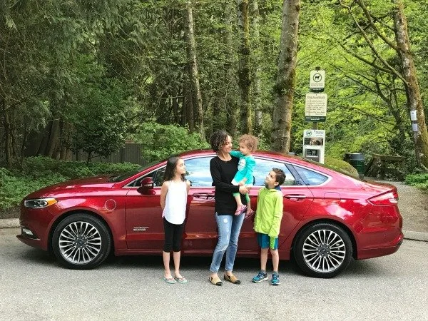 Bianca Bujan sharing a car review.