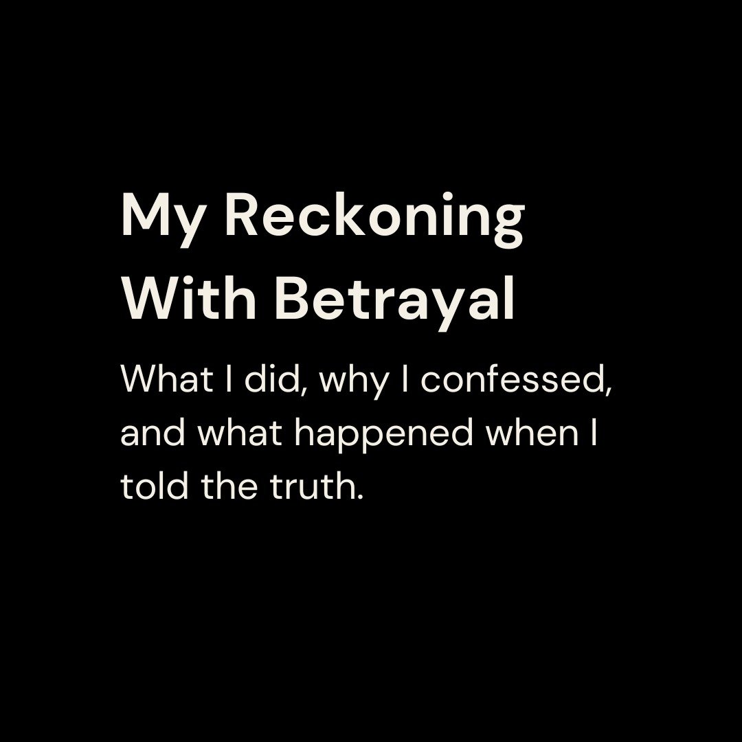 Healing requires bringing our darkness into light. Feeling it. Looking at it. Understanding it. Integrating it. That is why I share this.

I kept these things buried for years. The secrets. The betrayals. The pain. The complicity. The shame was too h