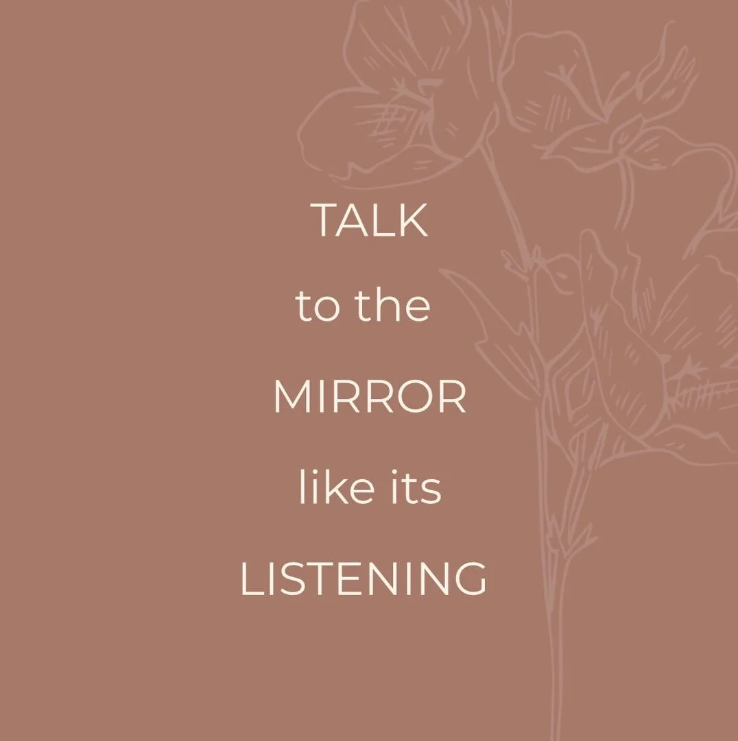 Because it is&hellip;. Your body believes how you speak to yourself, really let that sink in