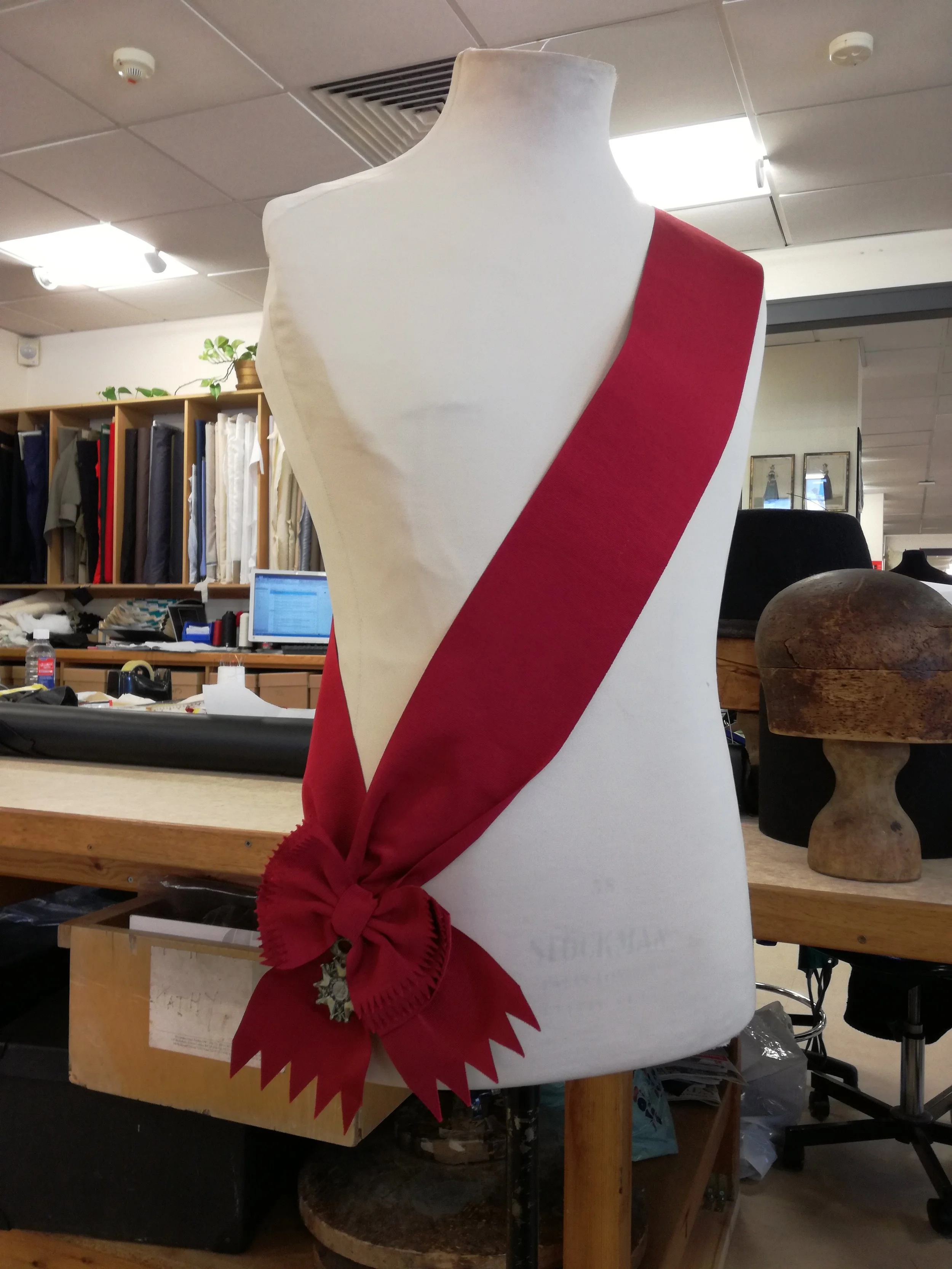 Order Sash for Sir Ian Mckellen in King Lear, 2018