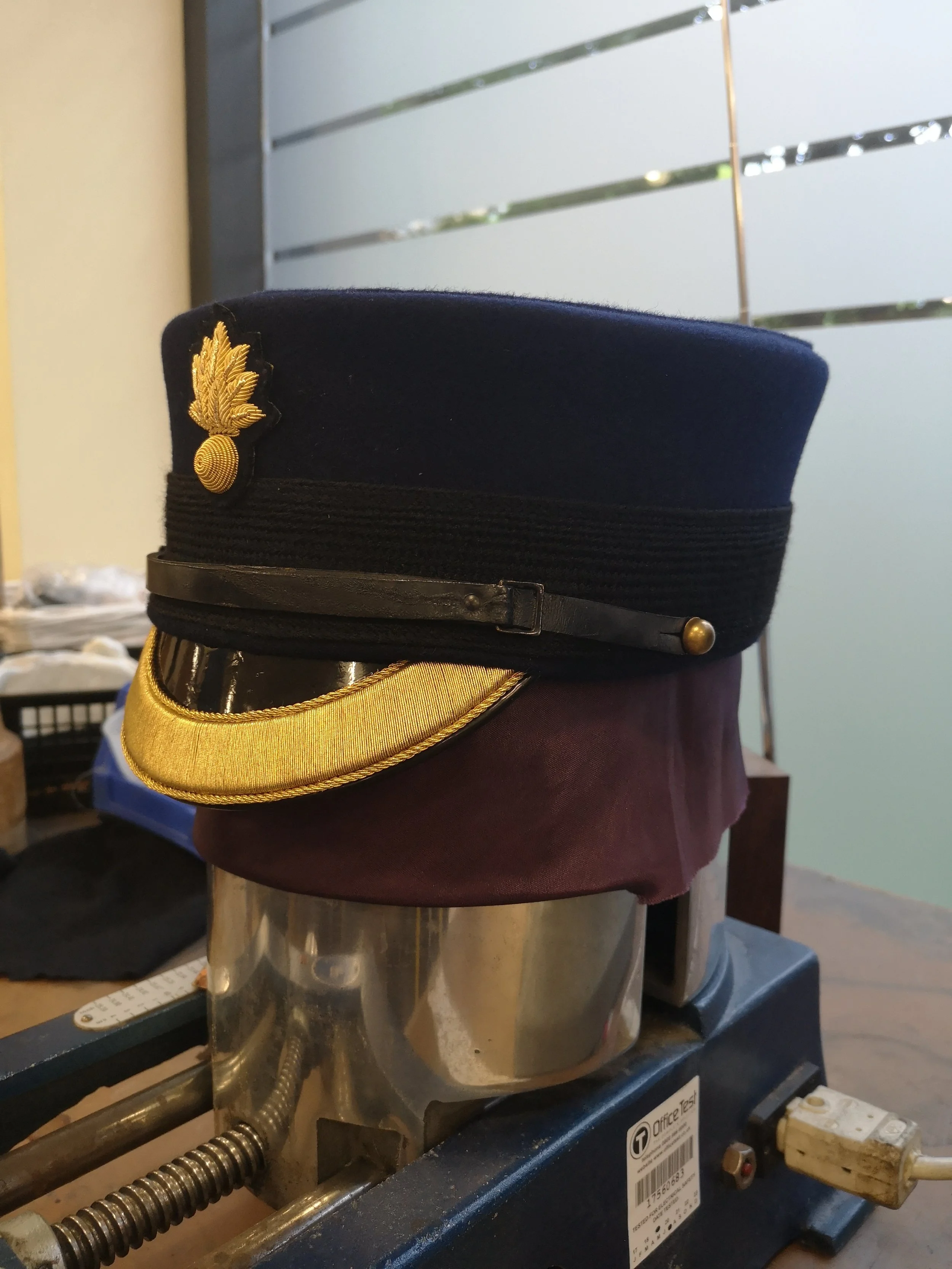 Grenadier Guard cap for David Bamber in Enola Holmes, 2020