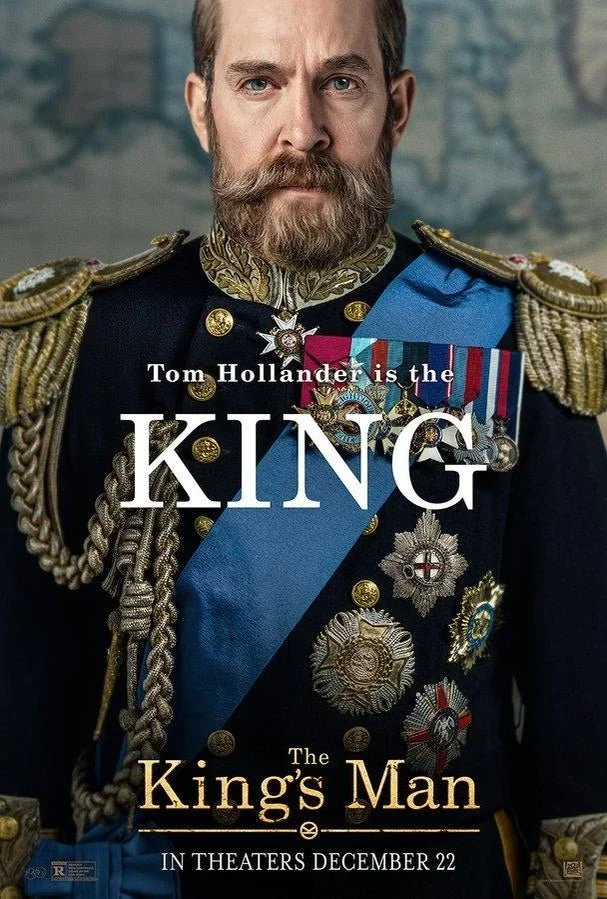 Court mounted medals and order sash for Tom Hollander in The King's Man, 2021