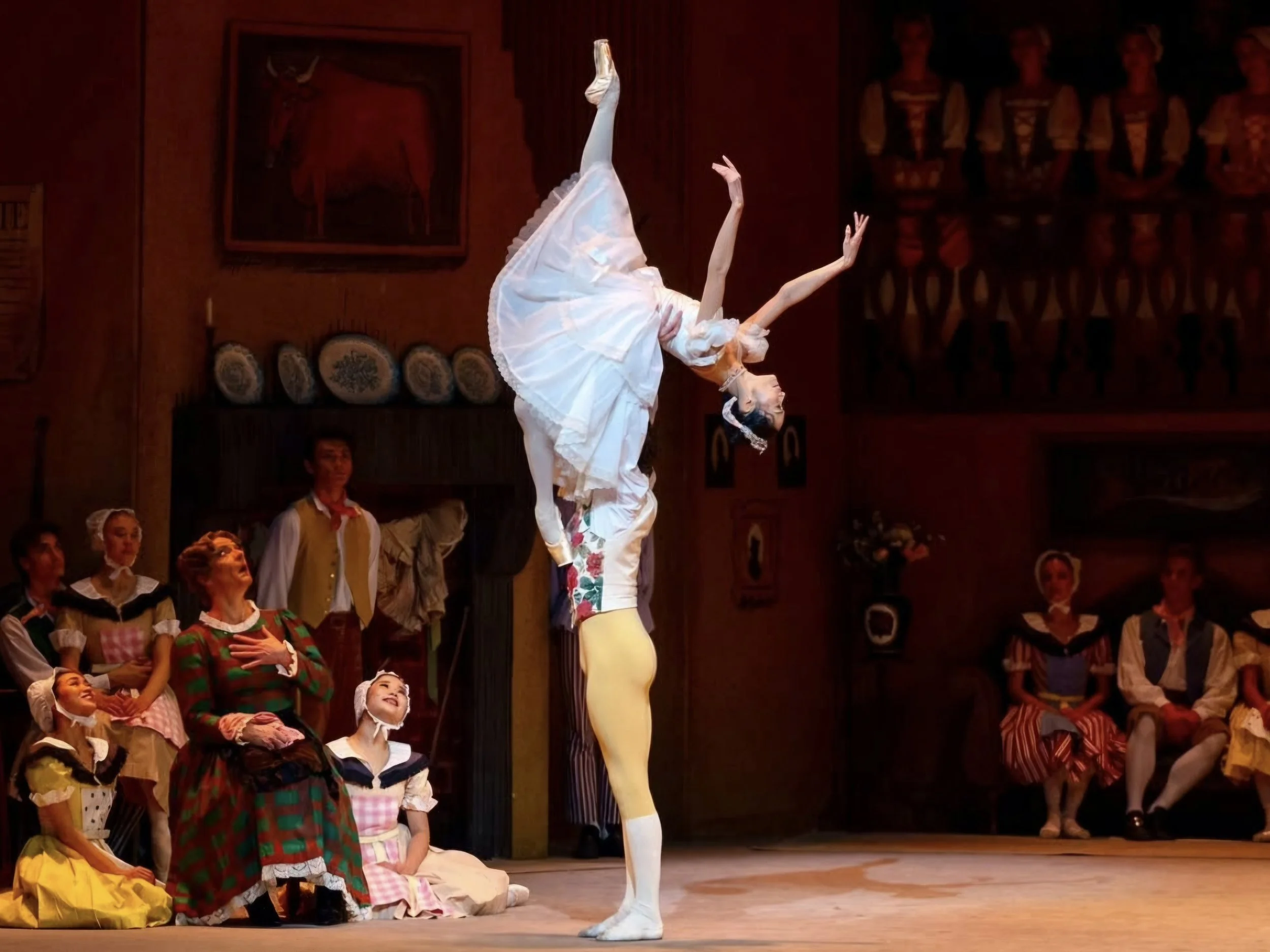 La Fille mal gardée, RBO 2025 
Artists: Fumi Kaneko and Matthew Ball 
Photo by @dancersdiary