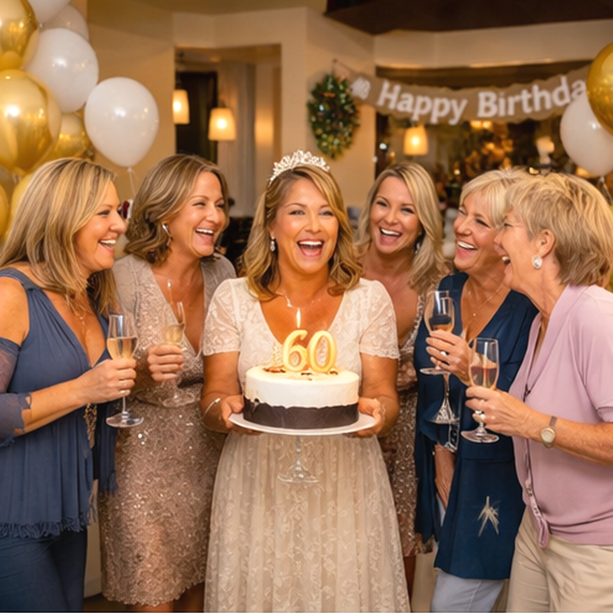 birthday celebration group travel women