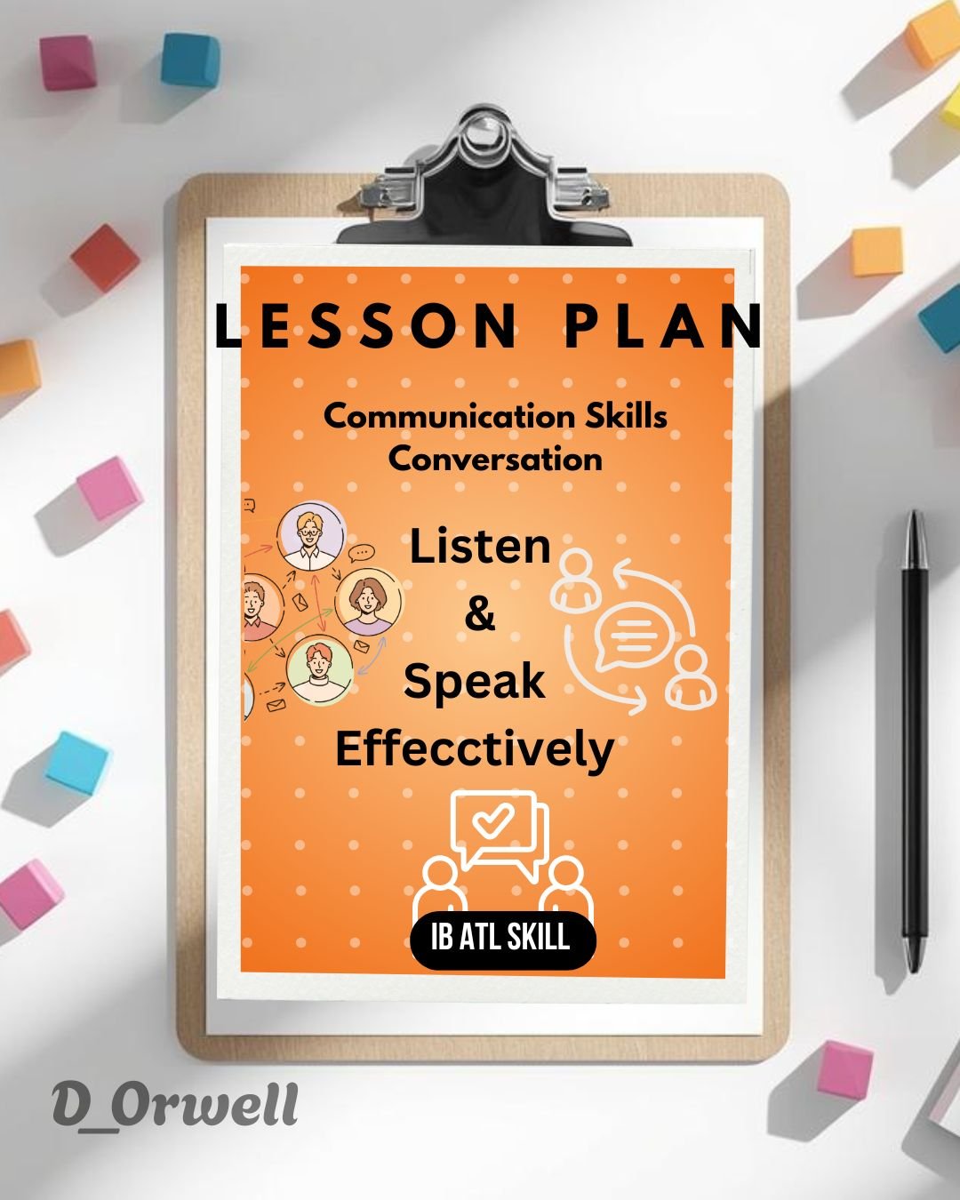 Communication Skills: Listen & Speak Effectively (Grade 4-5)