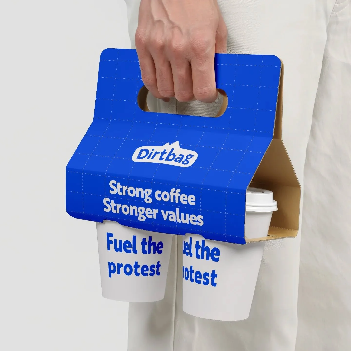 Exploring the branding touch points for a grocery store + coffee shop that believes in small actions driving big change... More Dirtbag will come 👀