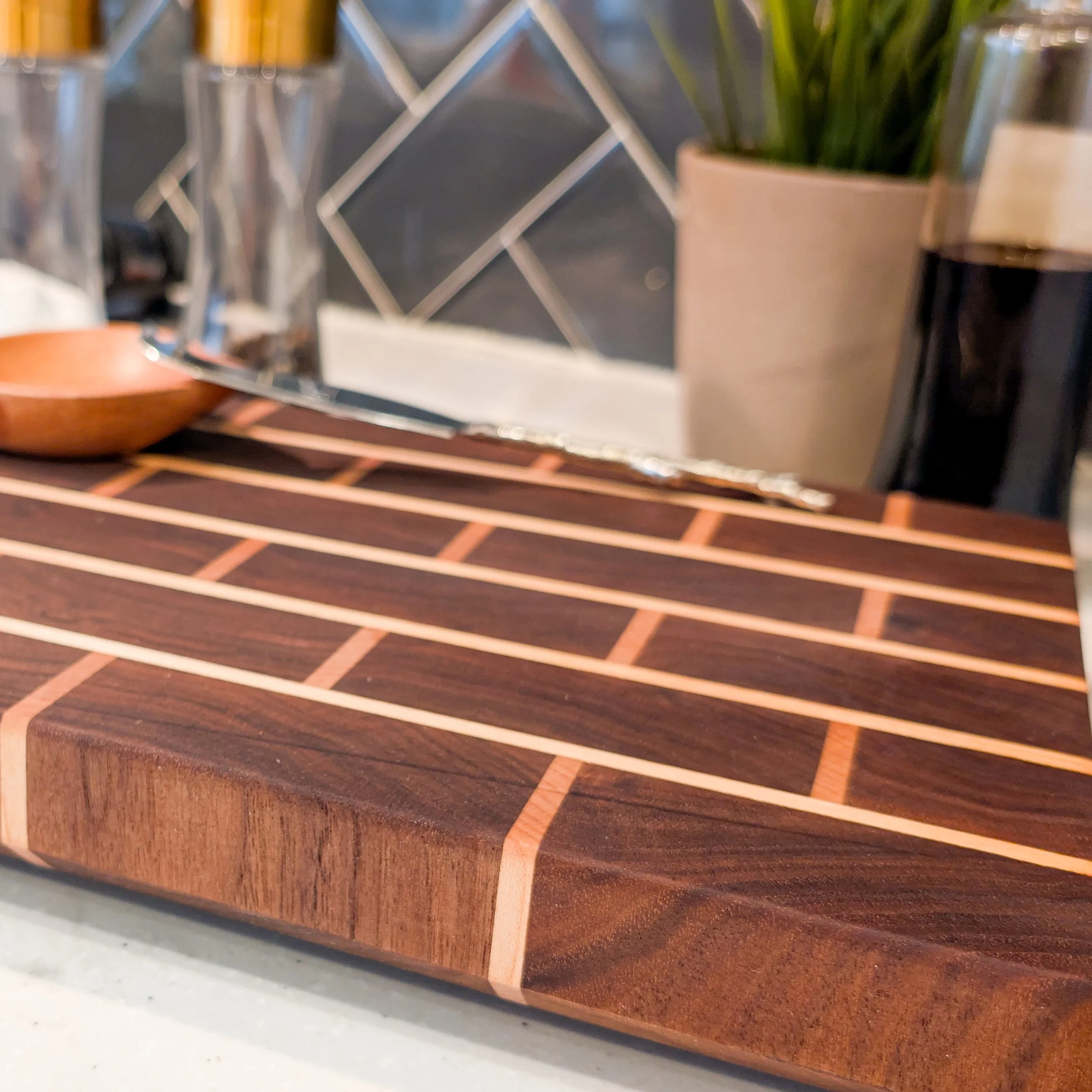 Brick Pattern Cutting Board