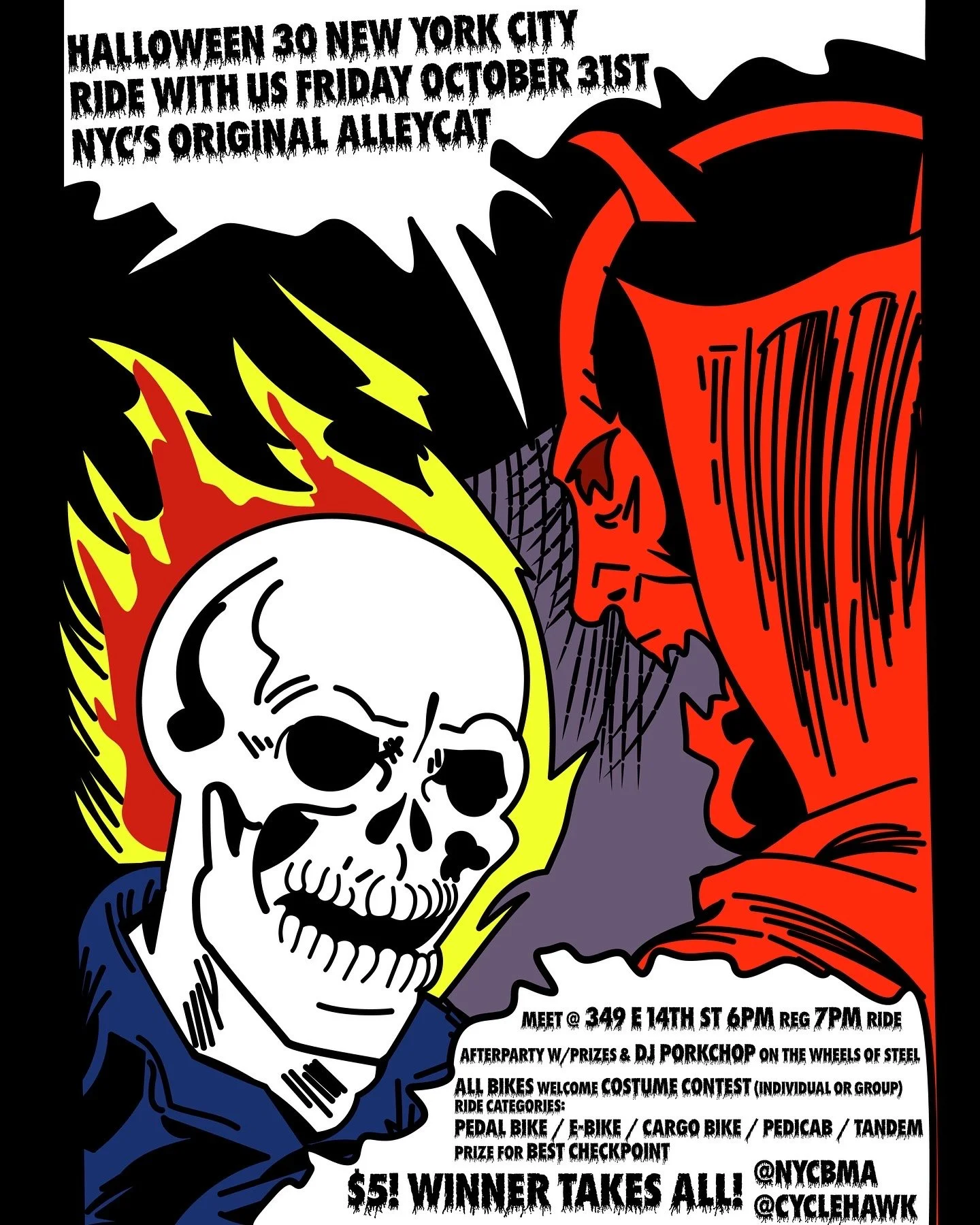 Halloween Alleycat XXX