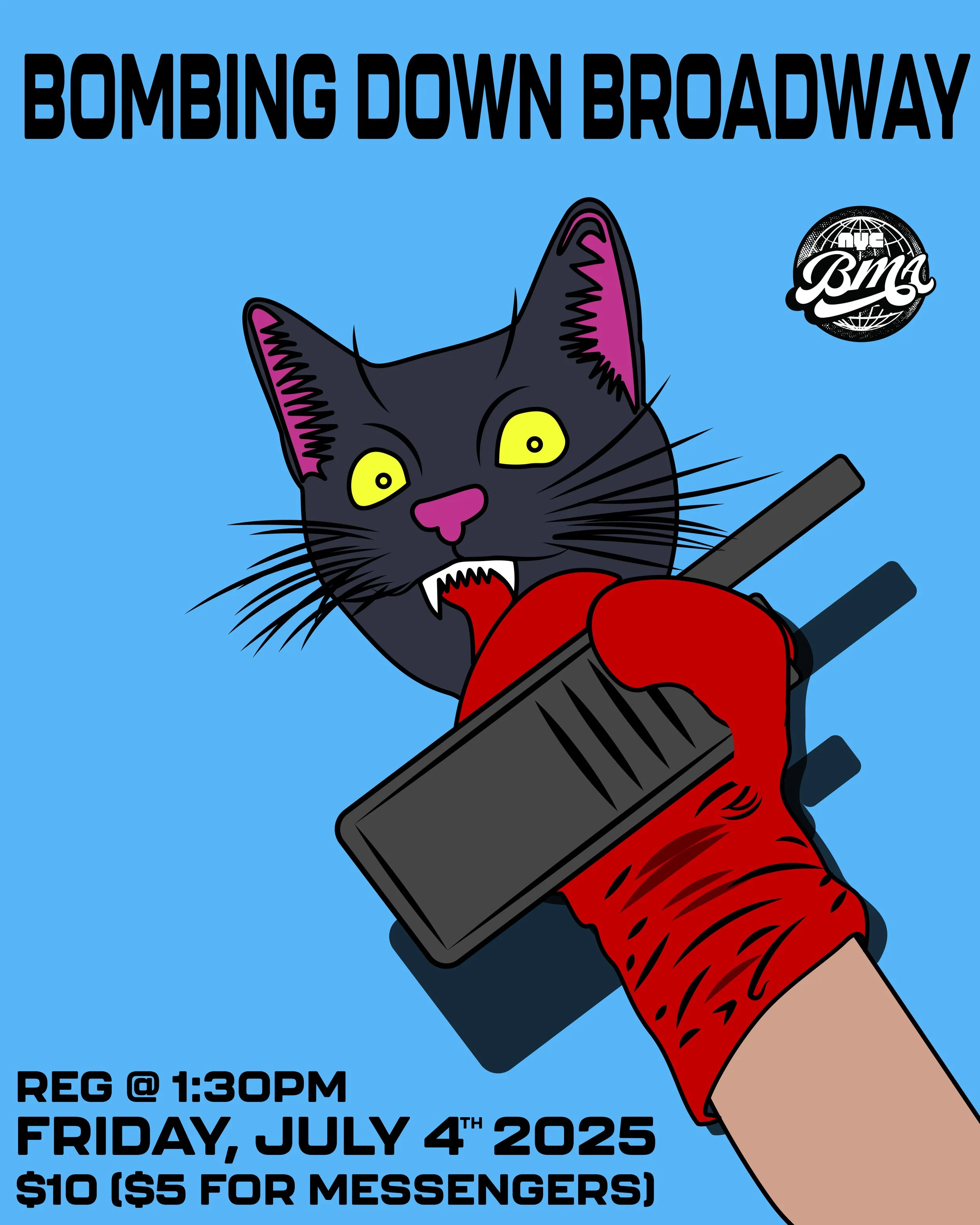 Bombing Down Broadway