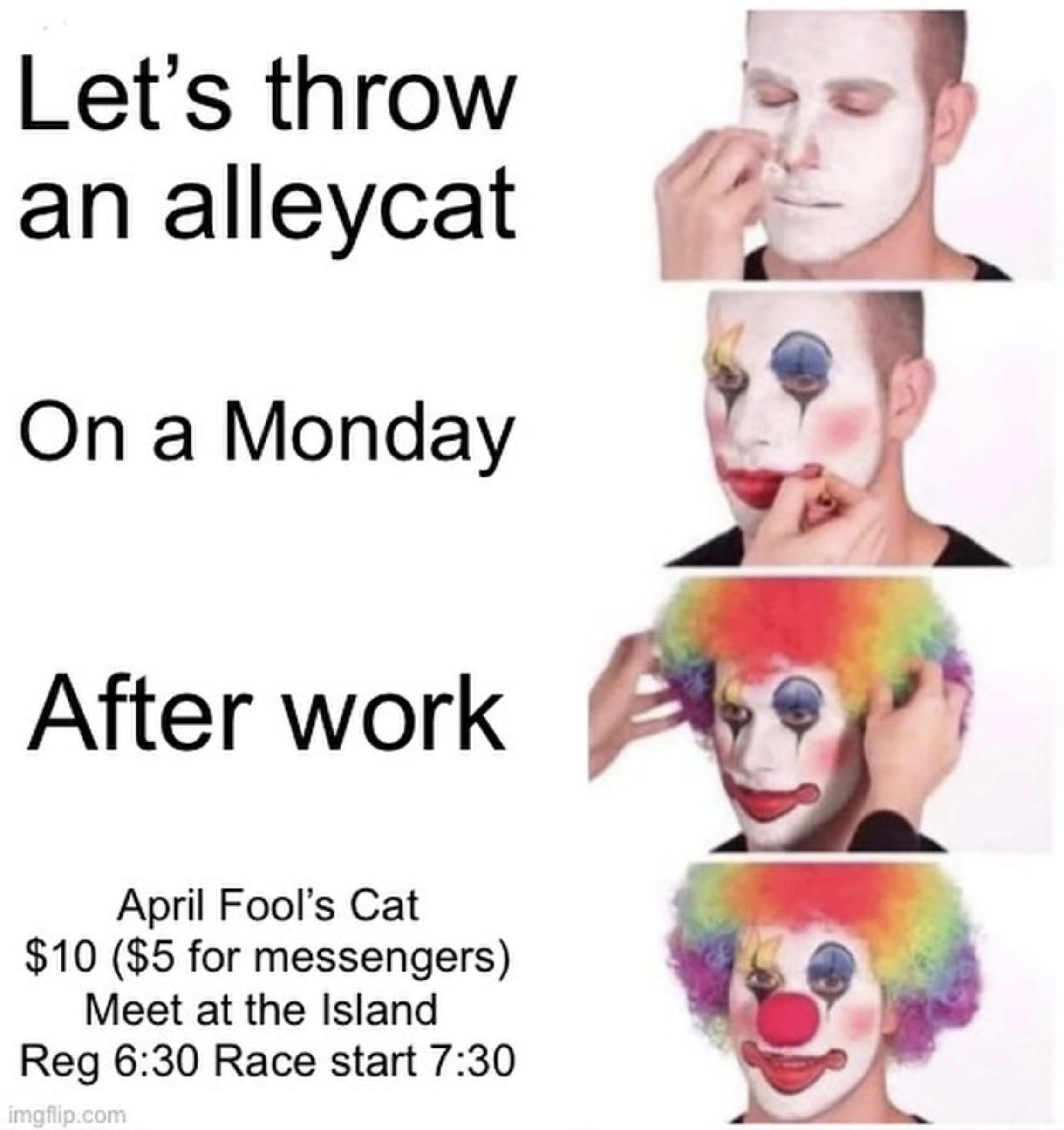 April Fool's Alleycat