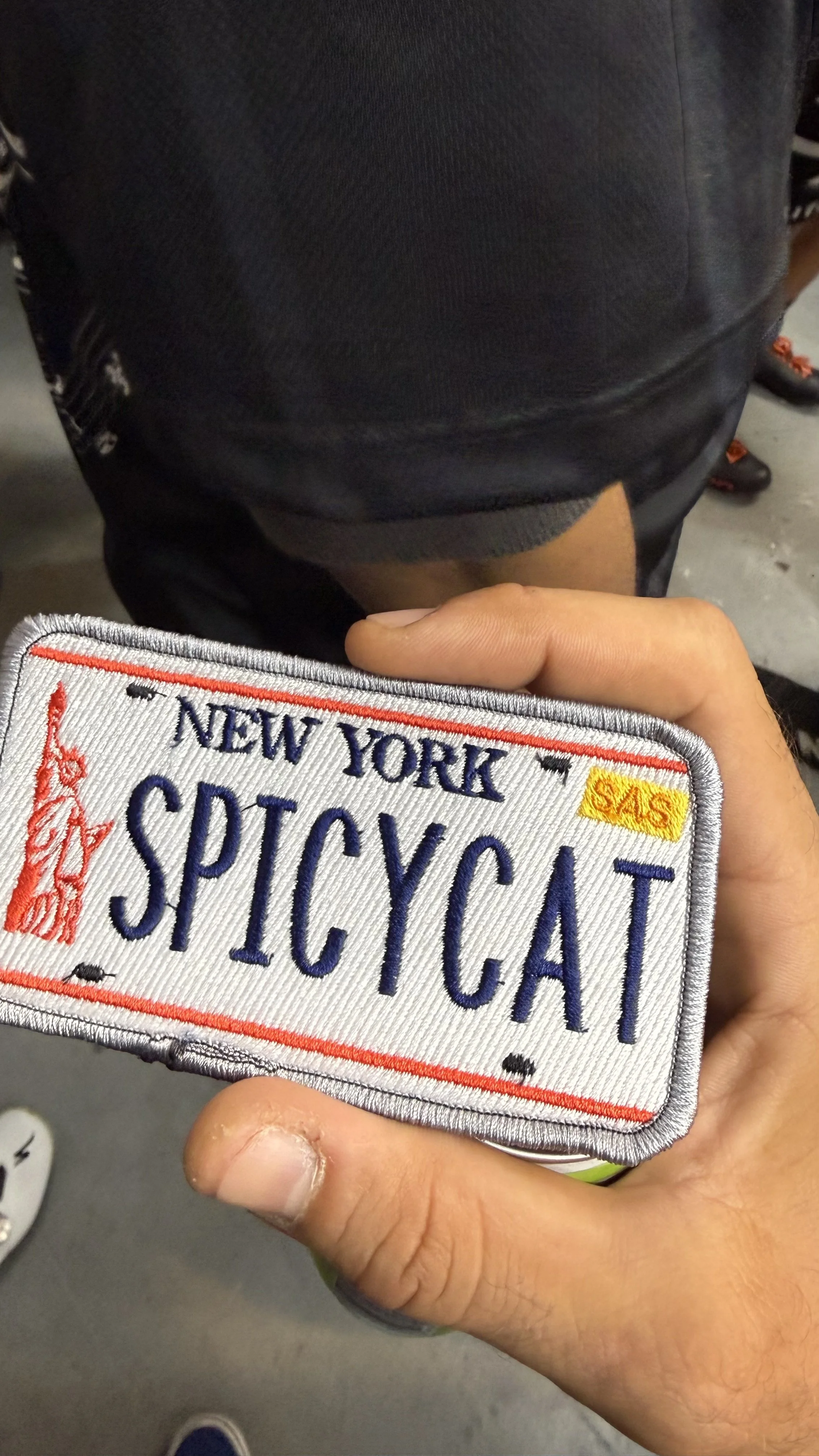 Custom patch made by our local sponsor, Stay Alive Studio