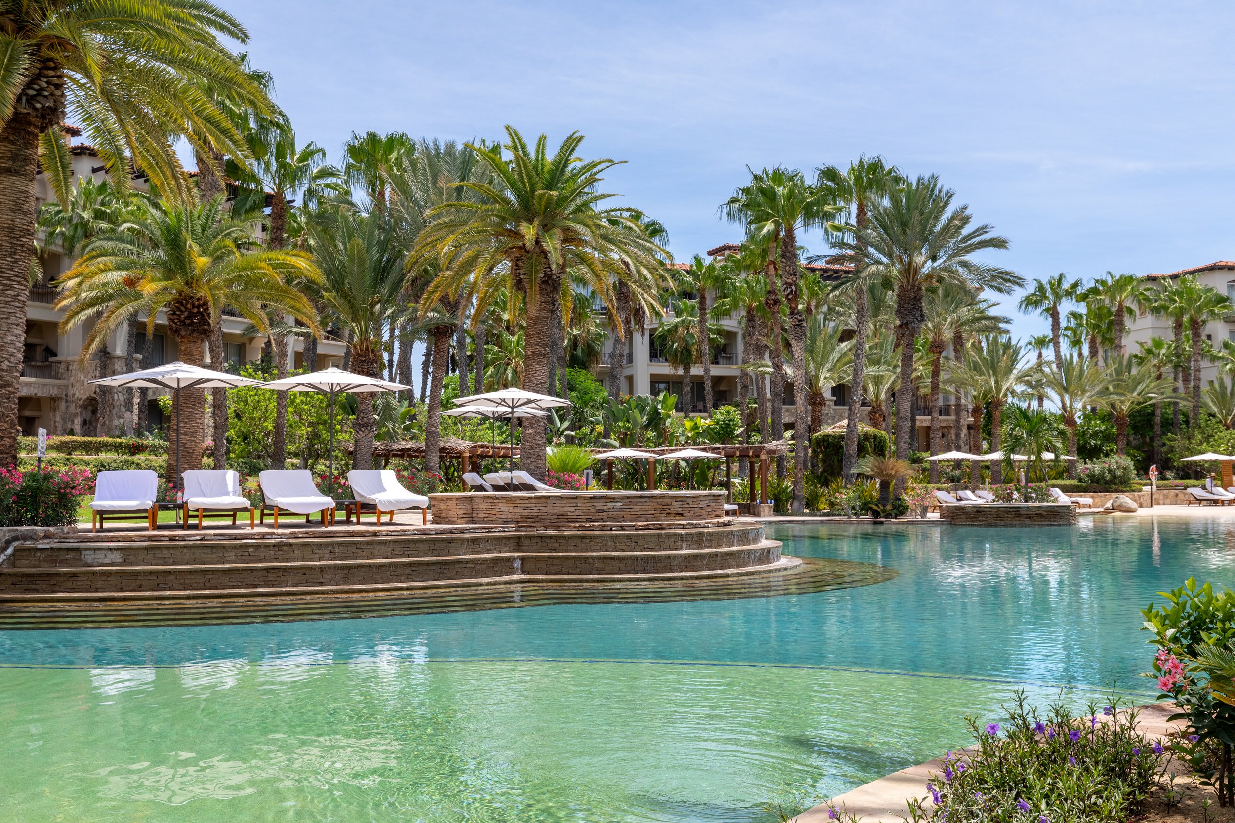 Pool amenity at luxury rental
