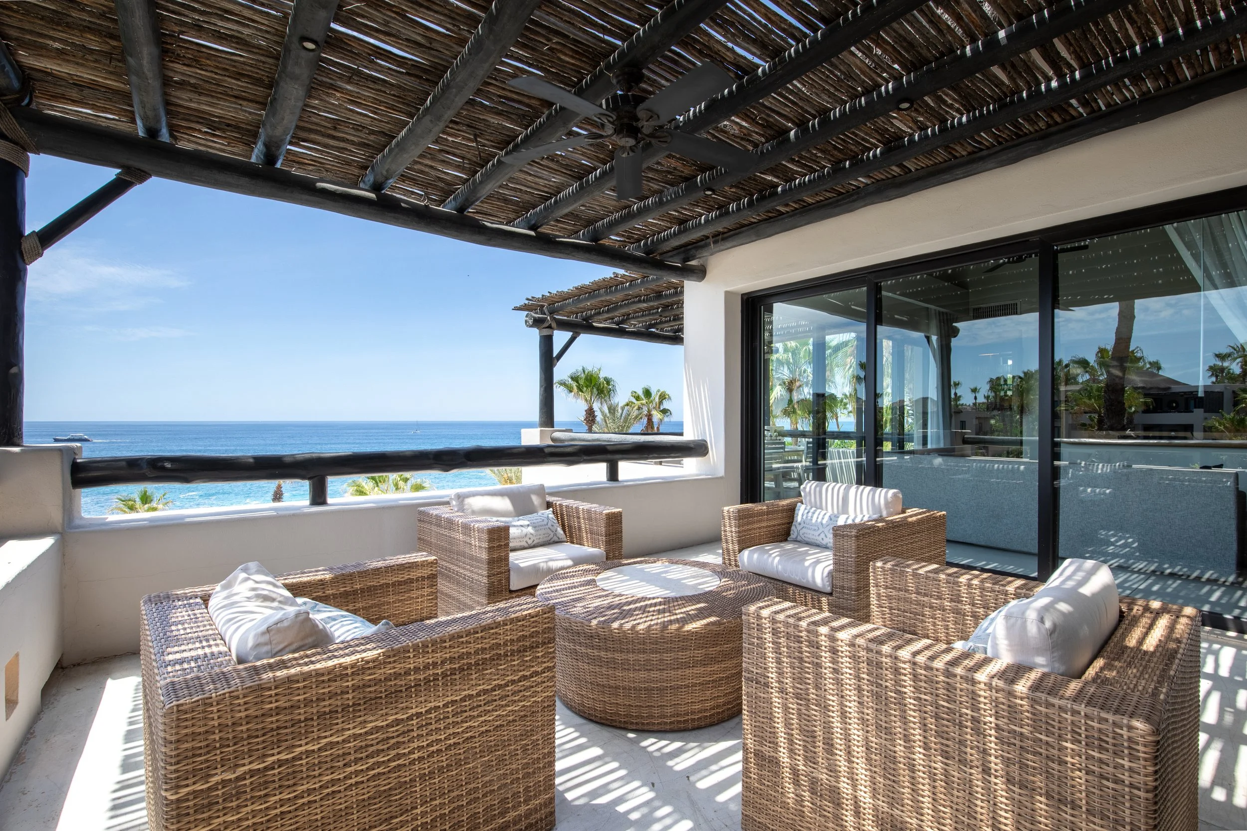 Patio at property for sale in los cabos