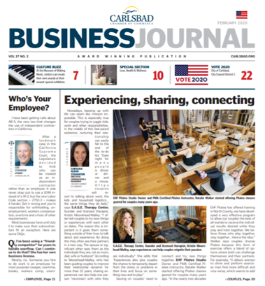 Carlsbad Business Journal Interviews Kristin Moorehead Malley