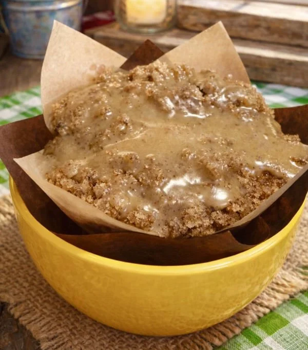 Cinnamon Sugar Apple Muffins